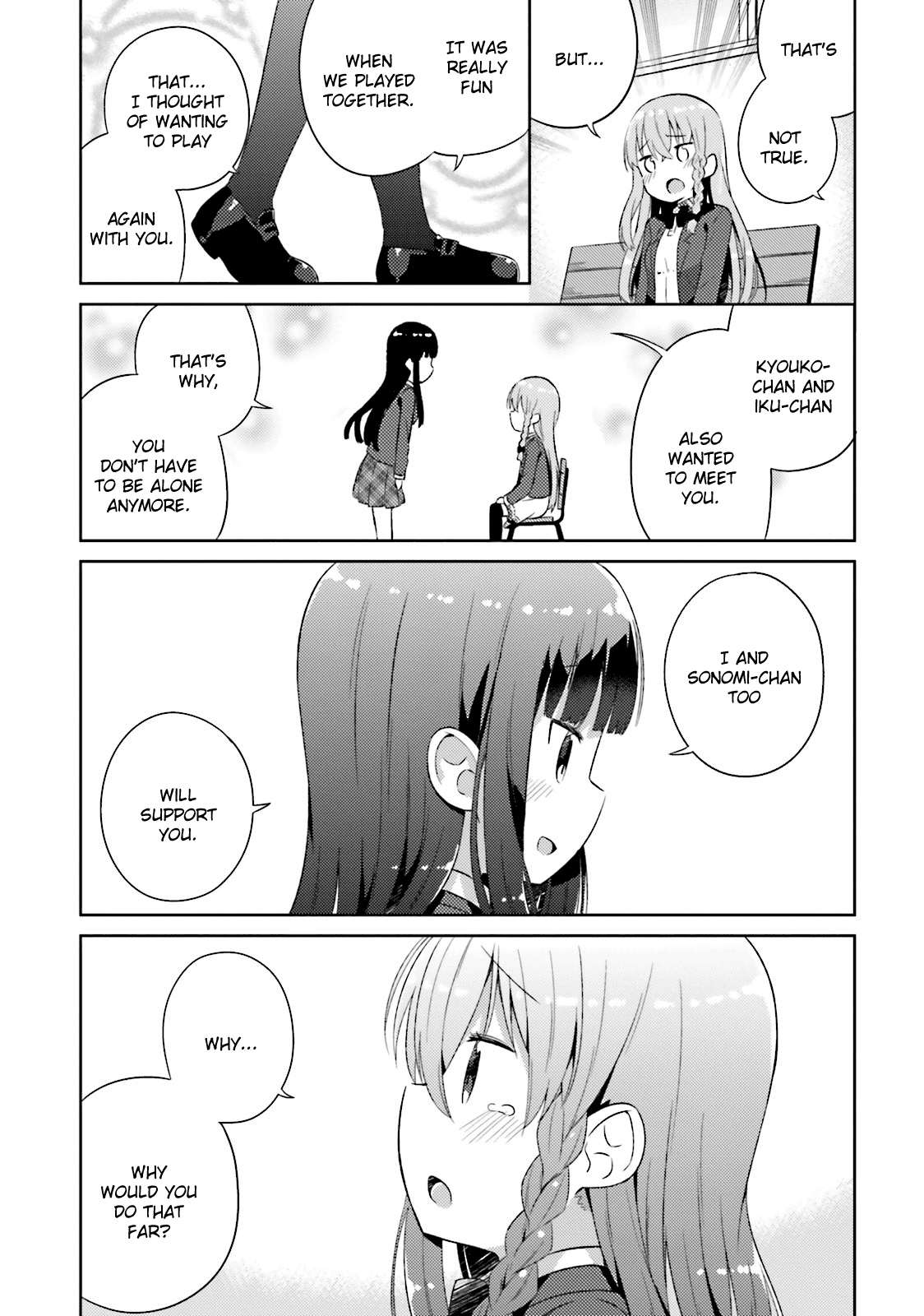 She Gets Girls Everyday. Chapter 10 page 5 - Chapter 10: You Are Not Alone.