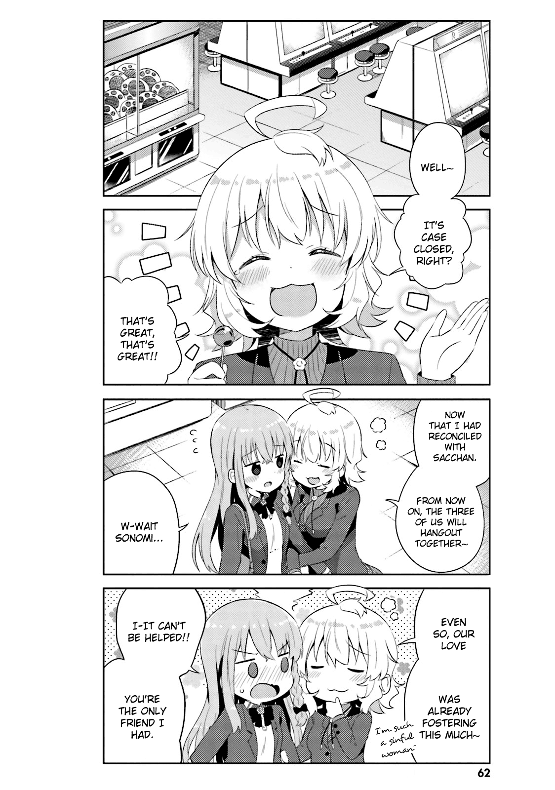 She Gets Girls Everyday. Chapter 10 page 8 - Chapter 10: You Are Not Alone.
