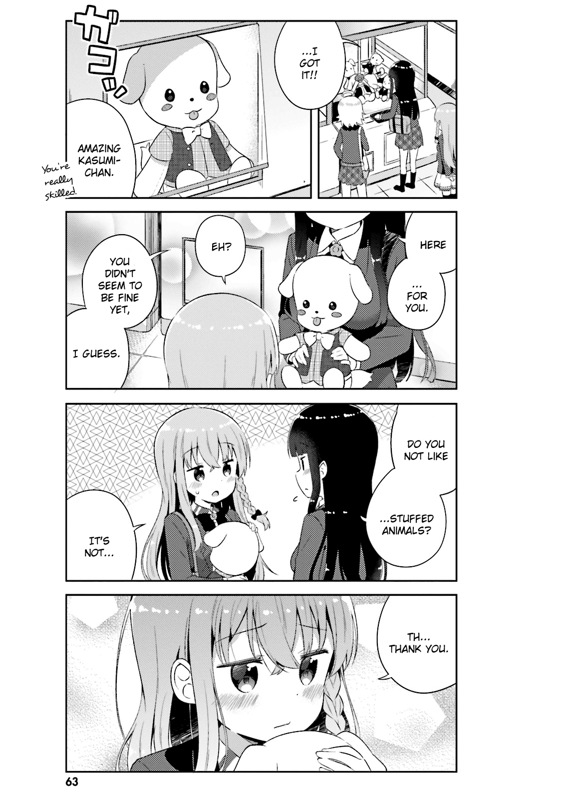 She Gets Girls Everyday. Chapter 10 page 9 - Chapter 10: You Are Not Alone.