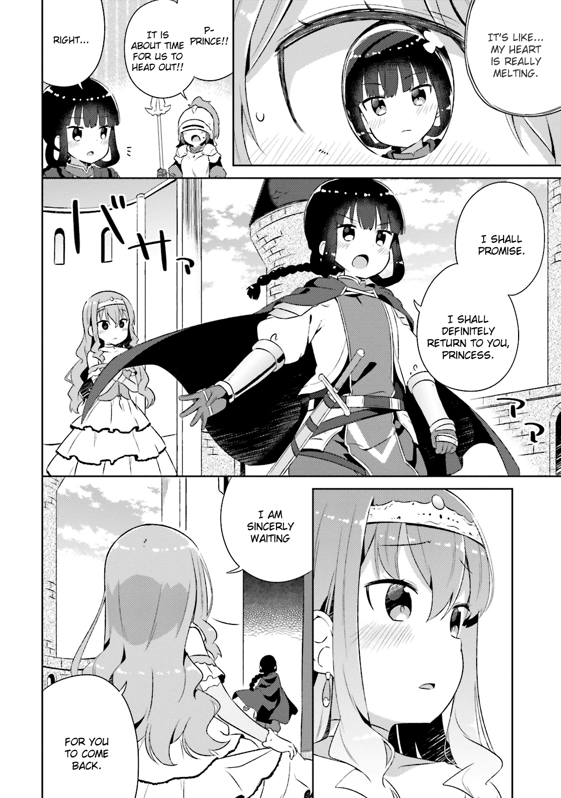 She Gets Girls Everyday. Chapter 11 page 12 - Chapter 11: The Prince Does Not Wake up the Sleeping Princess.