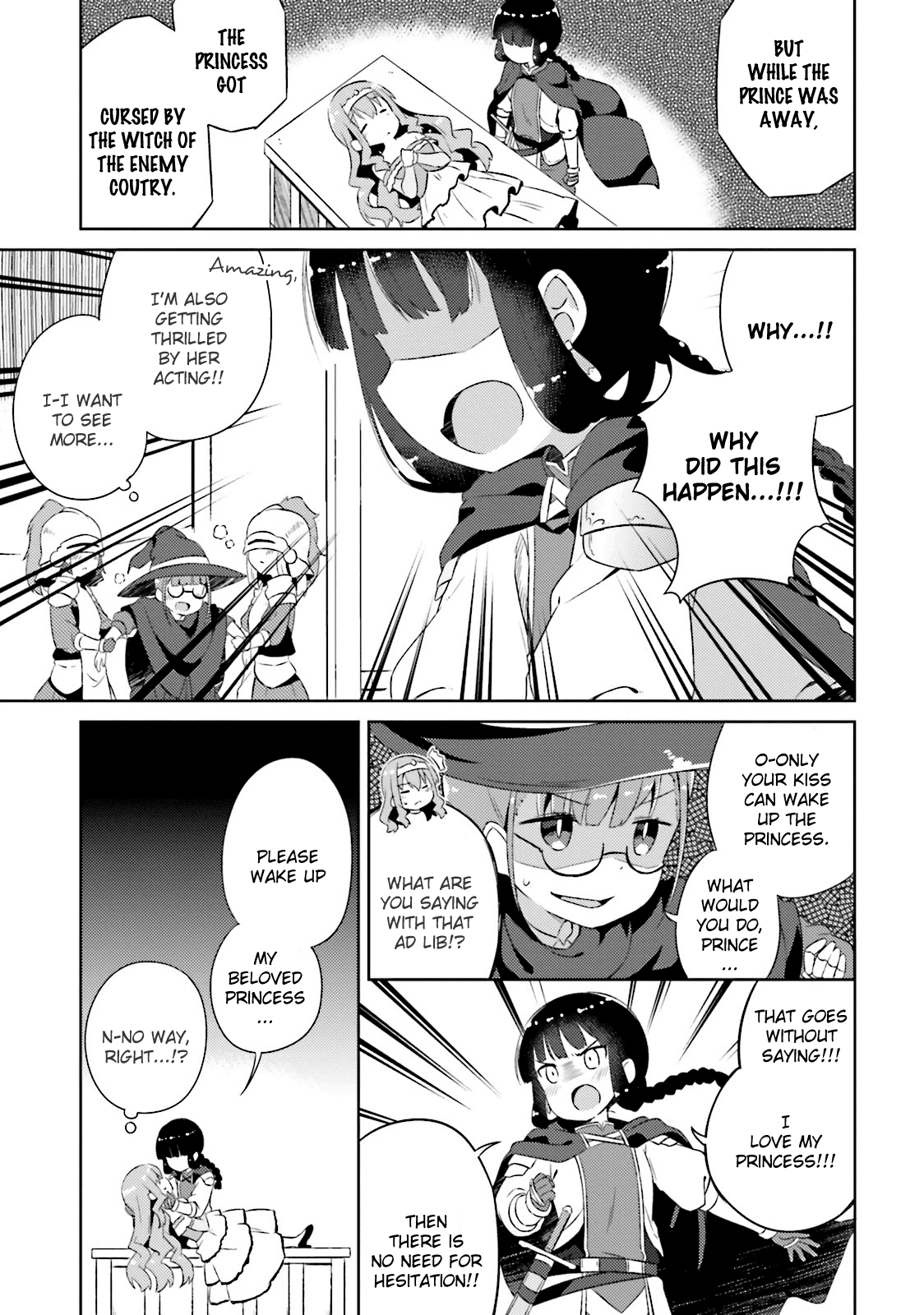 She Gets Girls Everyday. Chapter 11 page 13 - Chapter 11: The Prince Does Not Wake up the Sleeping Princess.