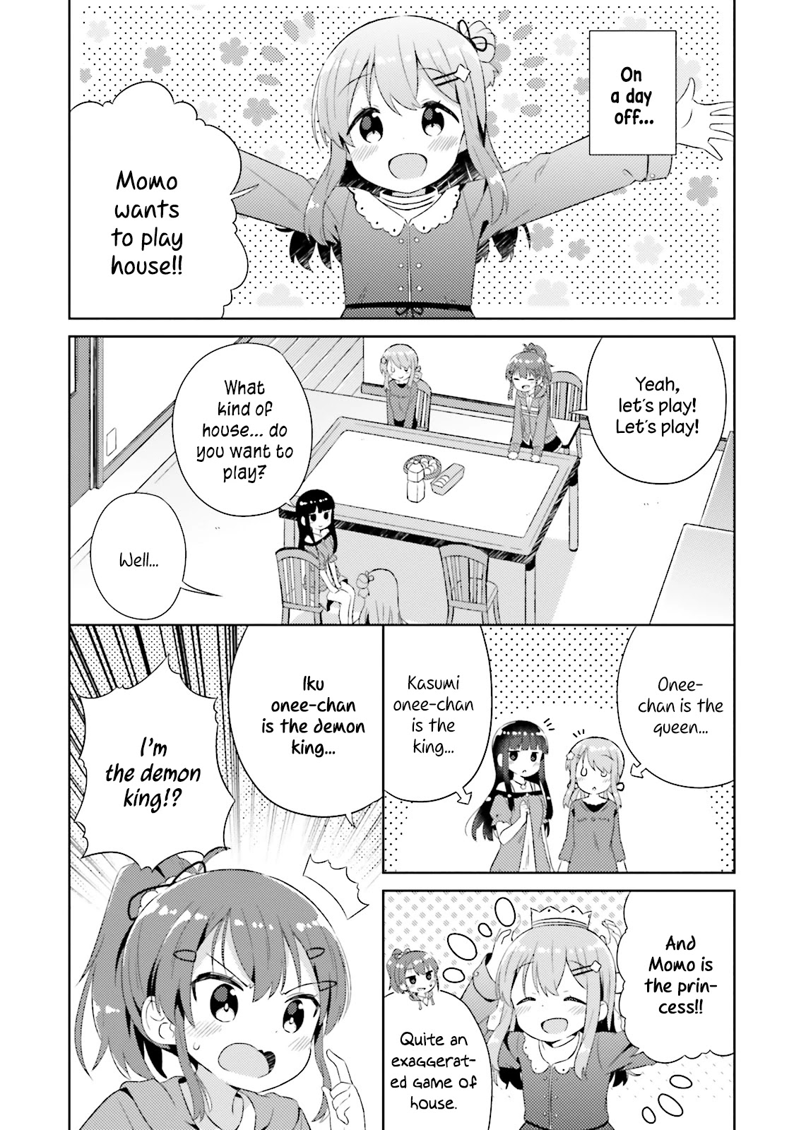 She Gets Girls Everyday. Chapter 12.5 page 2 - Chapter 12.5: Momoko Plays House