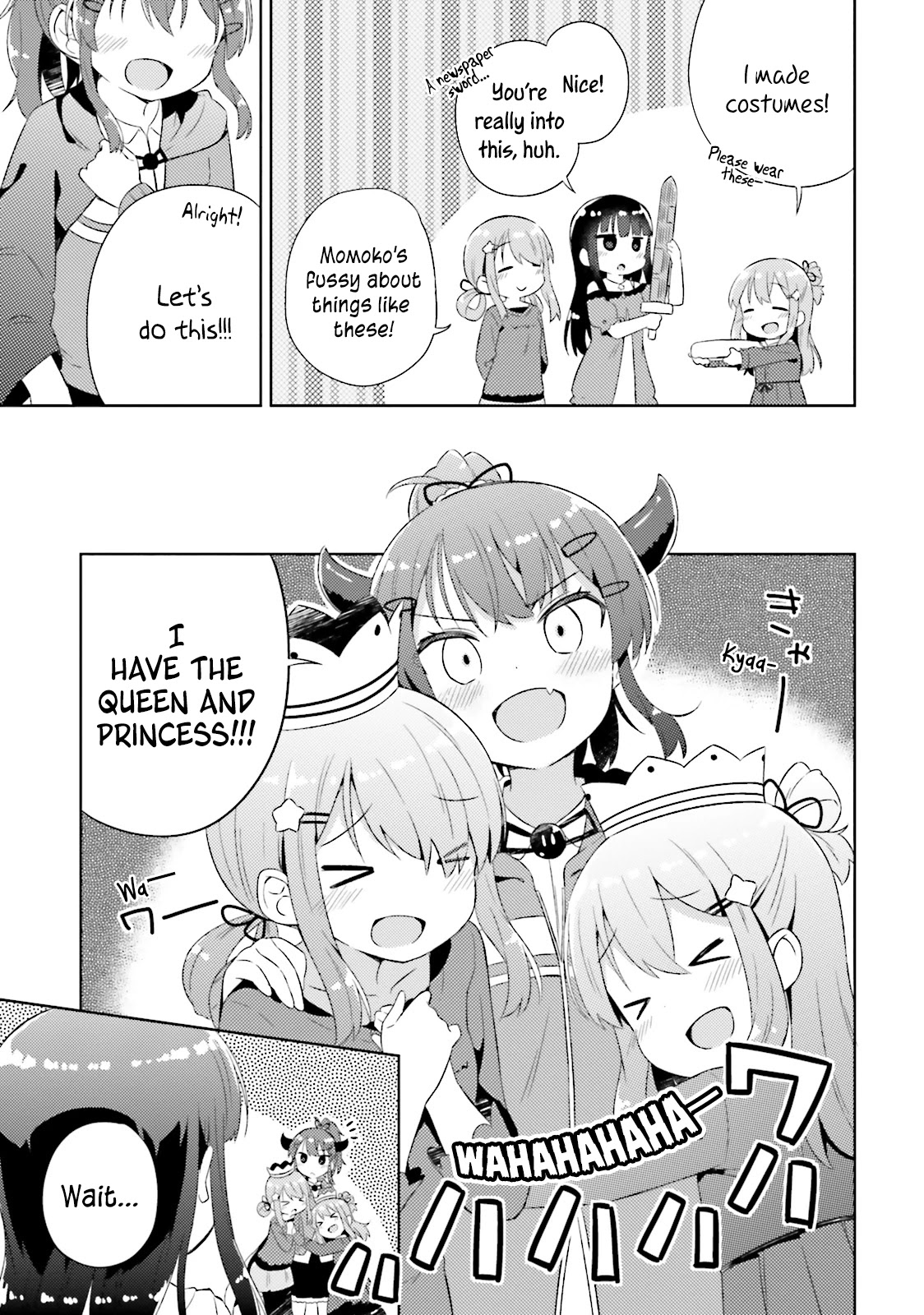 She Gets Girls Everyday. Chapter 12.5 page 4 - Chapter 12.5: Momoko Plays House