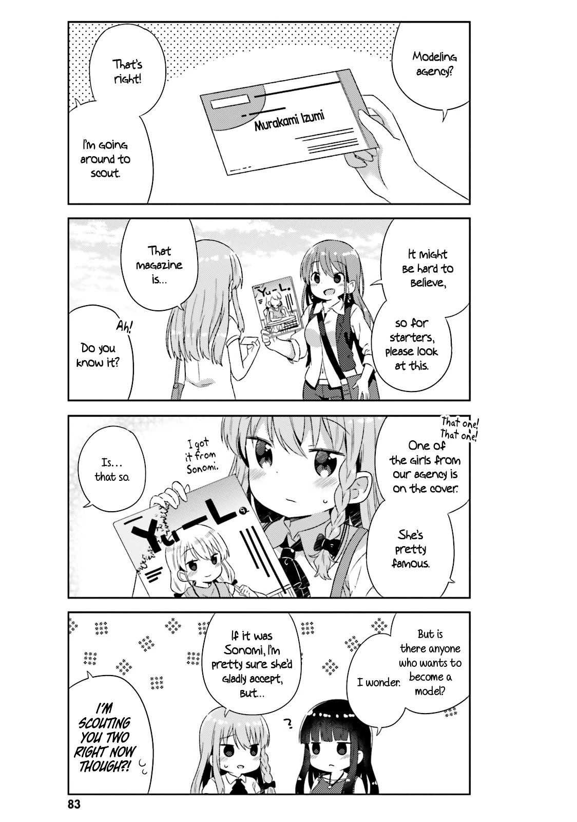 She Gets Girls Everyday. Chapter 17 page 8 - Chapter 17: The Manly Girl and the Lady Got Scouted