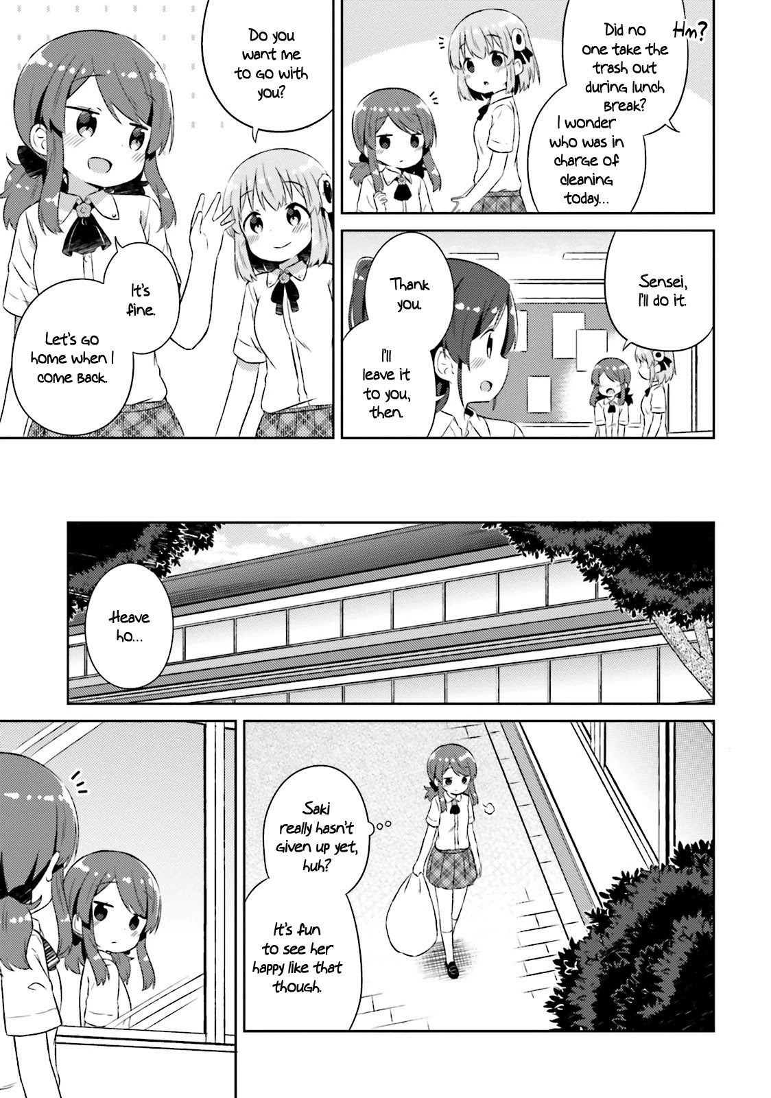 She Gets Girls Everyday. Chapter 18.5 page 4 - Chapter 18.5: Admired by You, Whom I Admire