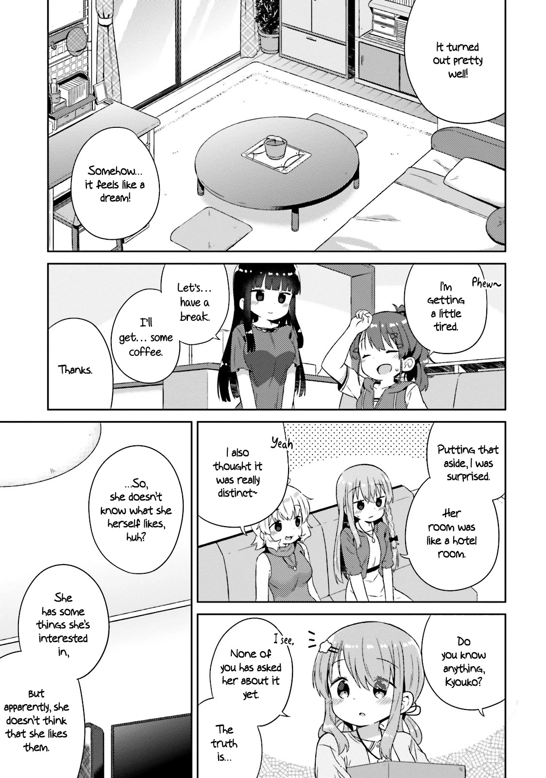 She Gets Girls Everyday. Chapter 18 page 10 - Chapter 18: The Happiness of Having Friends