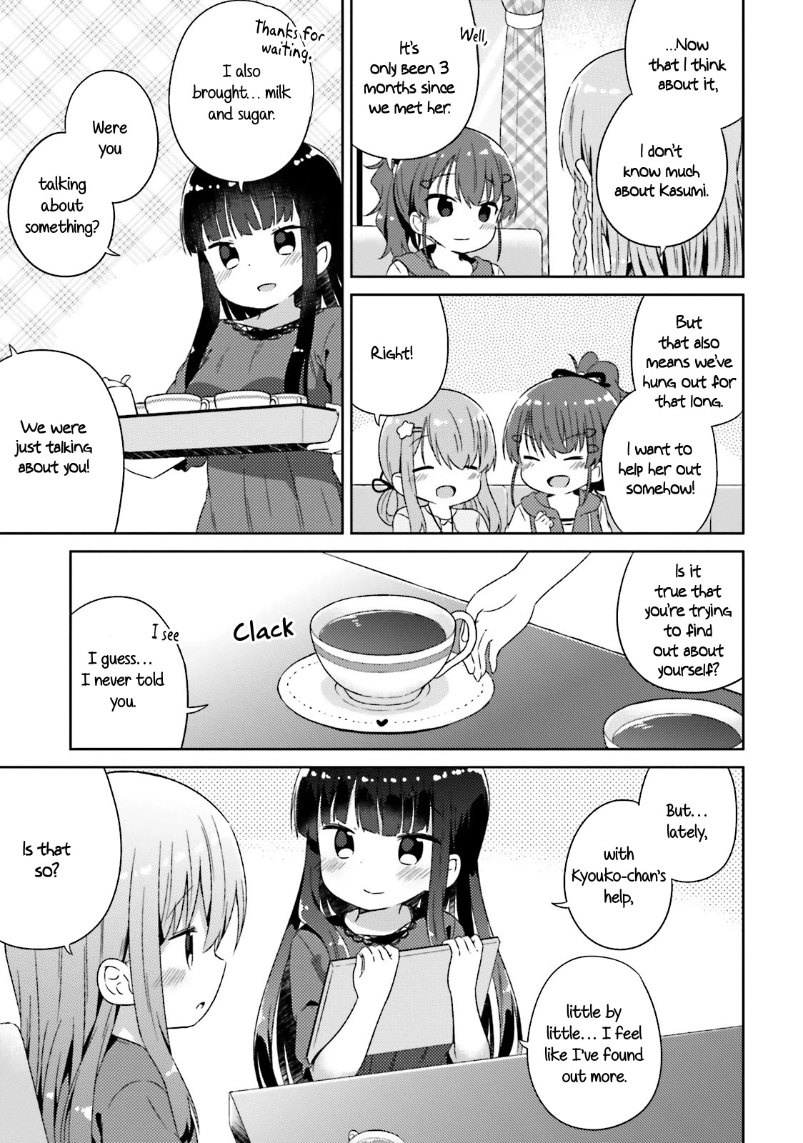 She Gets Girls Everyday. Chapter 18 page 12 - Chapter 18: The Happiness of Having Friends