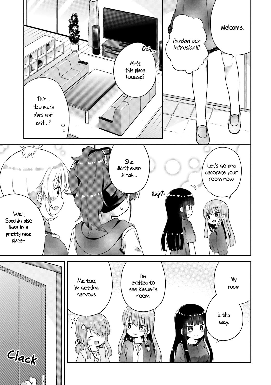 She Gets Girls Everyday. Chapter 18 page 4 - Chapter 18: The Happiness of Having Friends