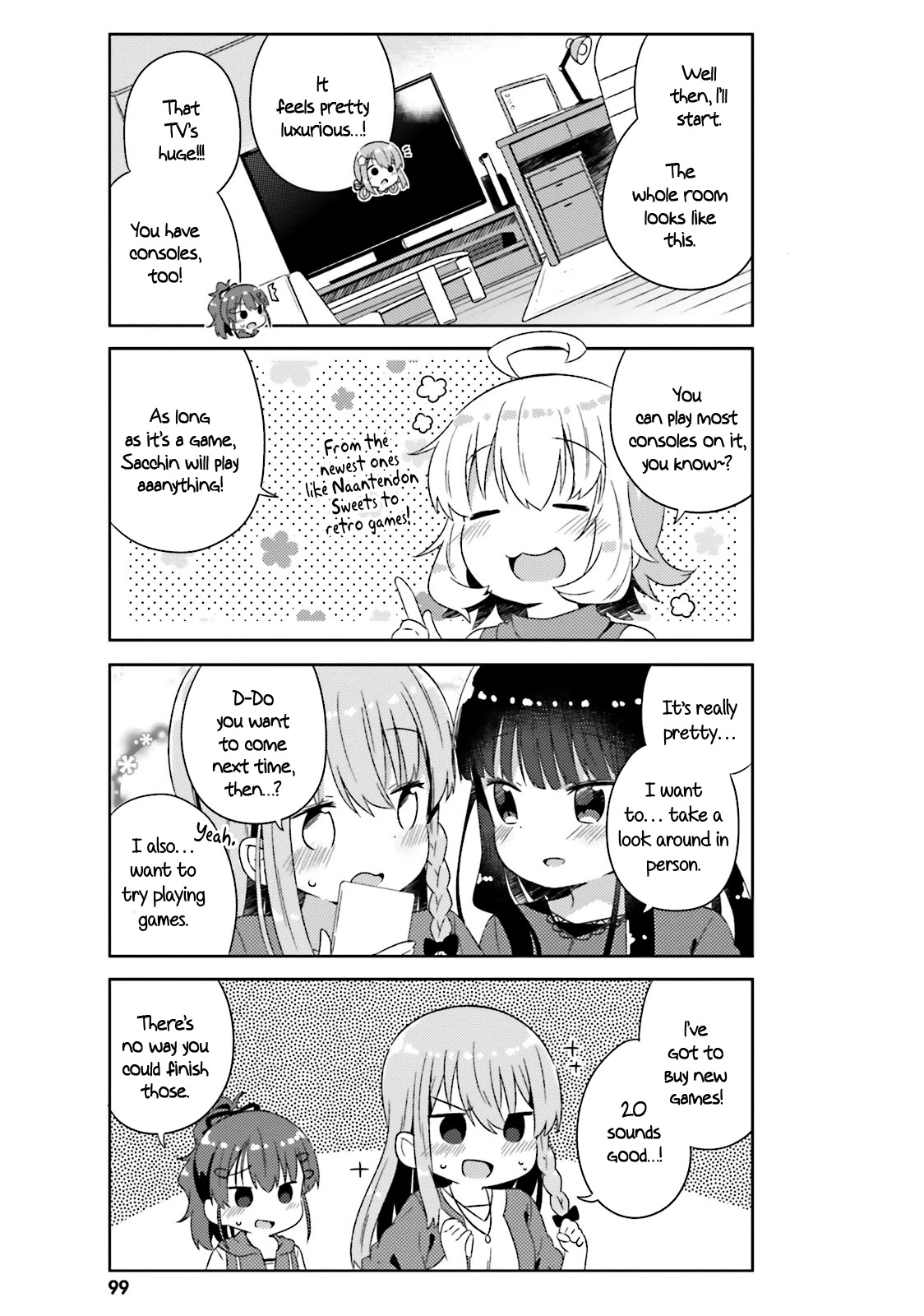She Gets Girls Everyday. Chapter 18 page 6 - Chapter 18: The Happiness of Having Friends
