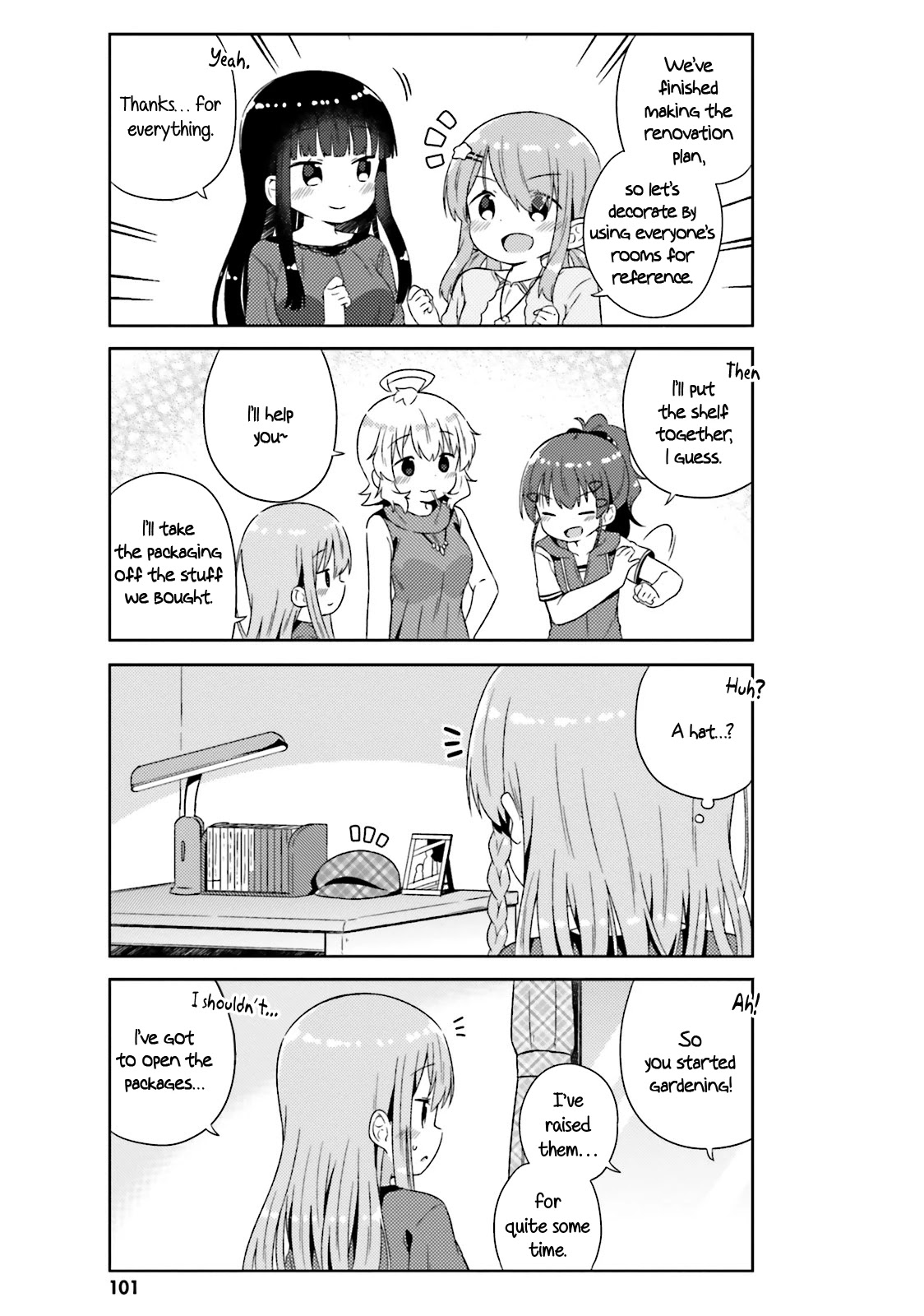 She Gets Girls Everyday. Chapter 18 page 8 - Chapter 18: The Happiness of Having Friends