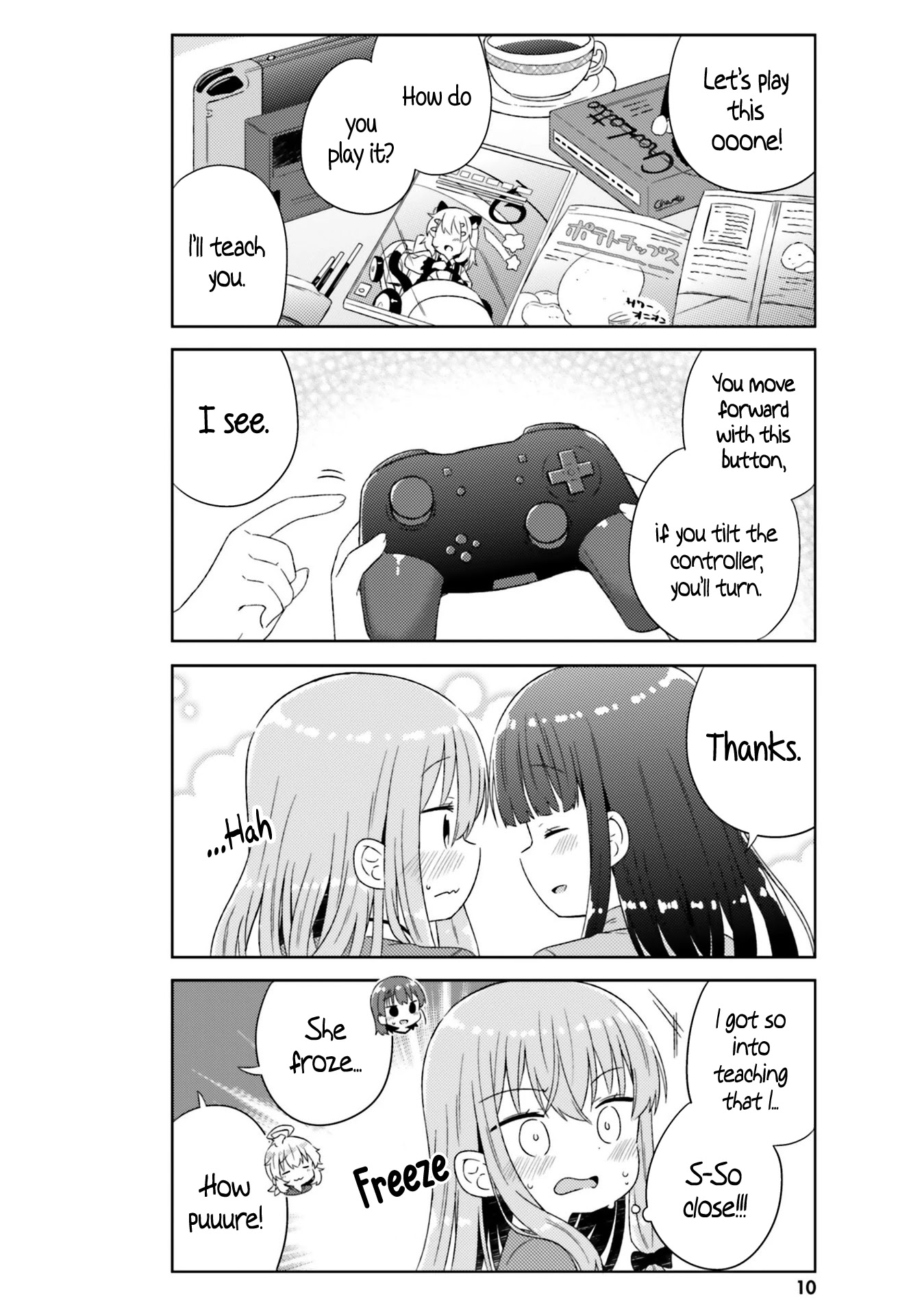 She Gets Girls Everyday. Chapter 19 page 10 - Chapter 19: The Sleepover With Never-Ending Excitement