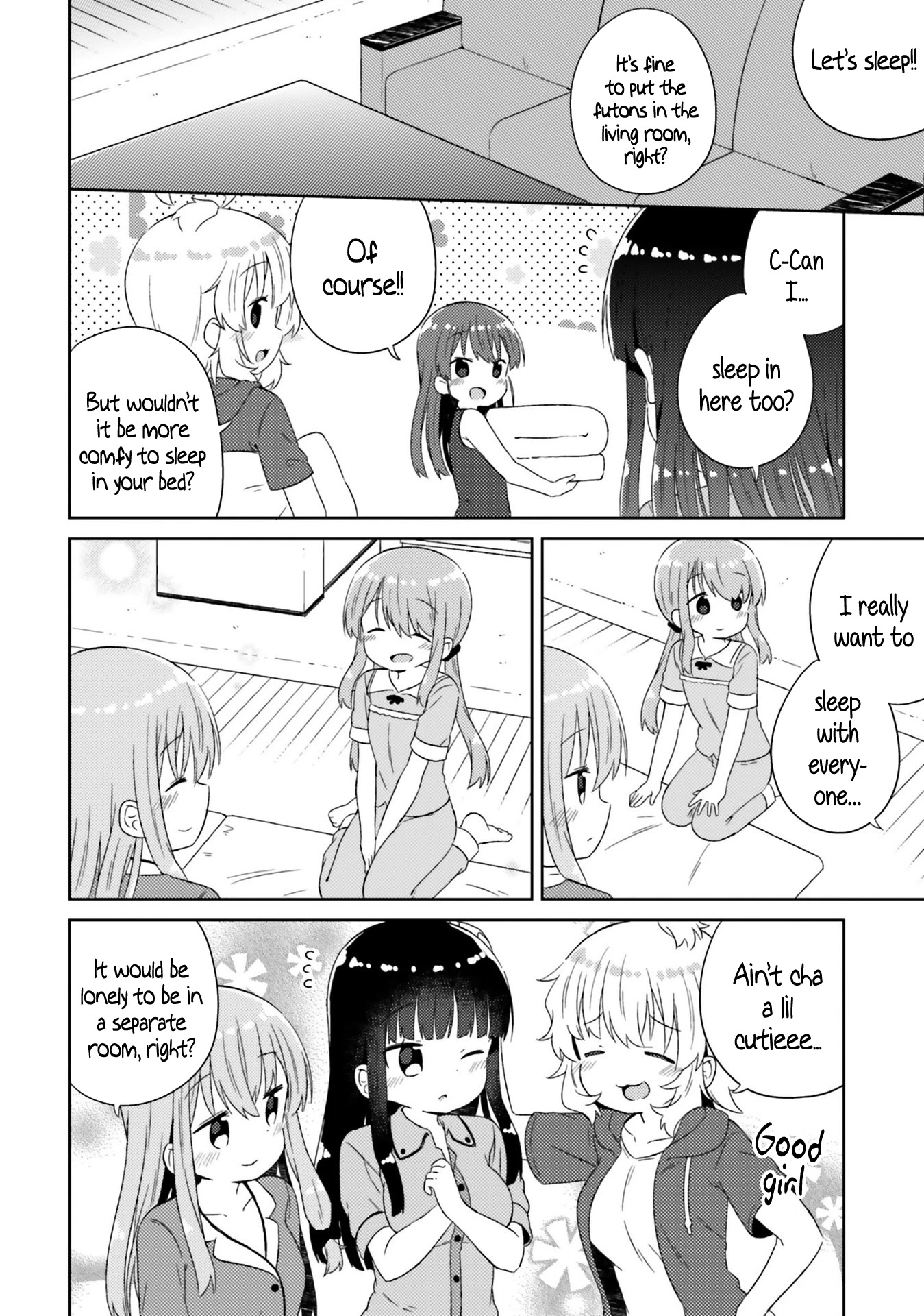She Gets Girls Everyday. Chapter 19 page 15 - Chapter 19: The Sleepover With Never-Ending Excitement