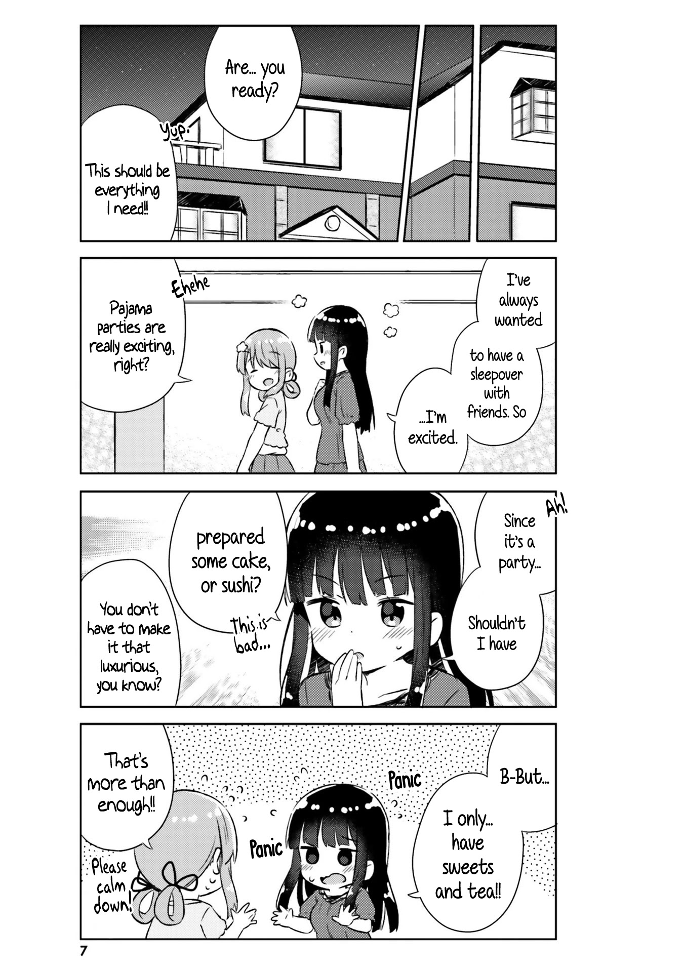 She Gets Girls Everyday. Chapter 19 page 7 - Chapter 19: The Sleepover With Never-Ending Excitement