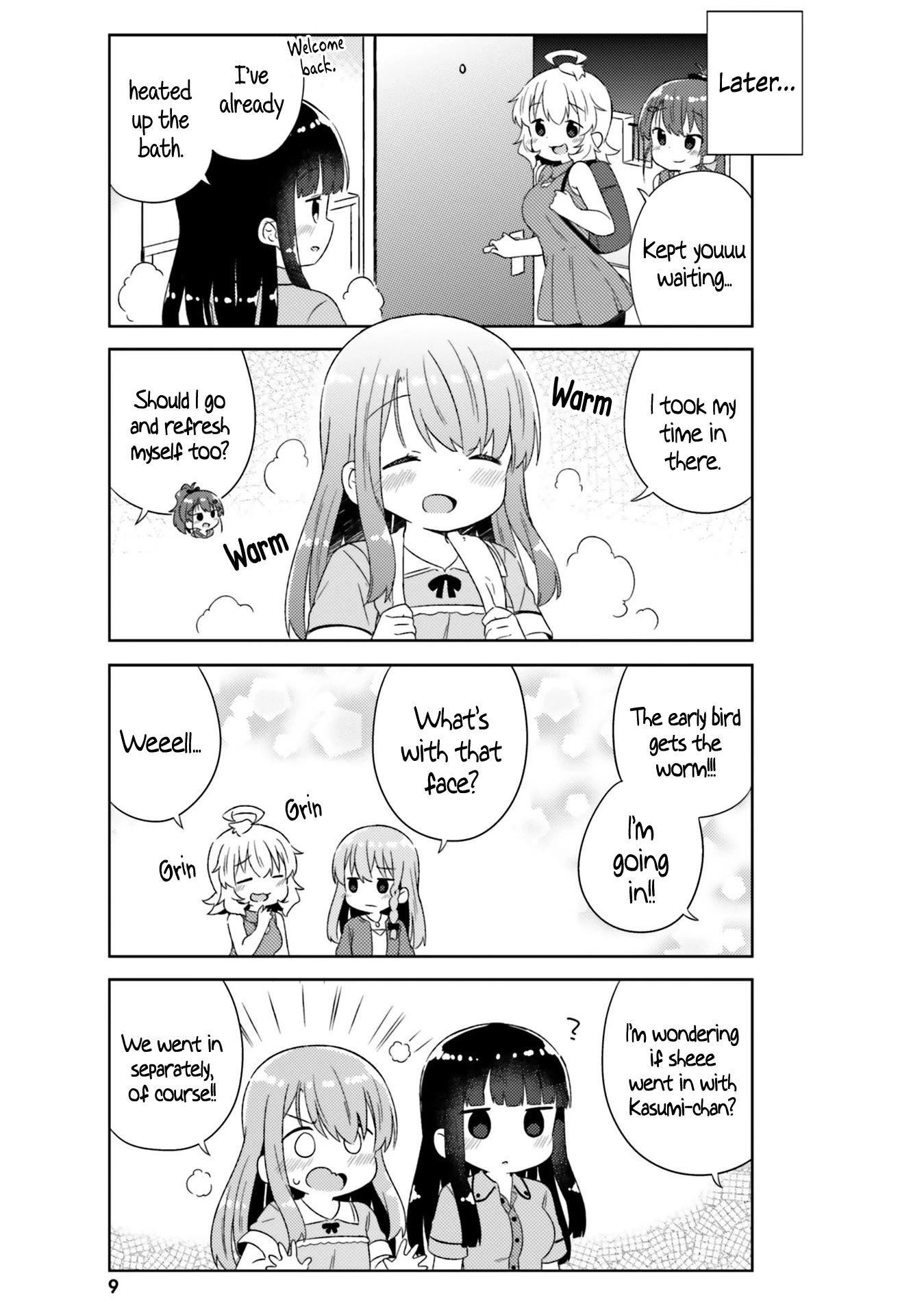 She Gets Girls Everyday. Chapter 19 page 9 - Chapter 19: The Sleepover With Never-Ending Excitement