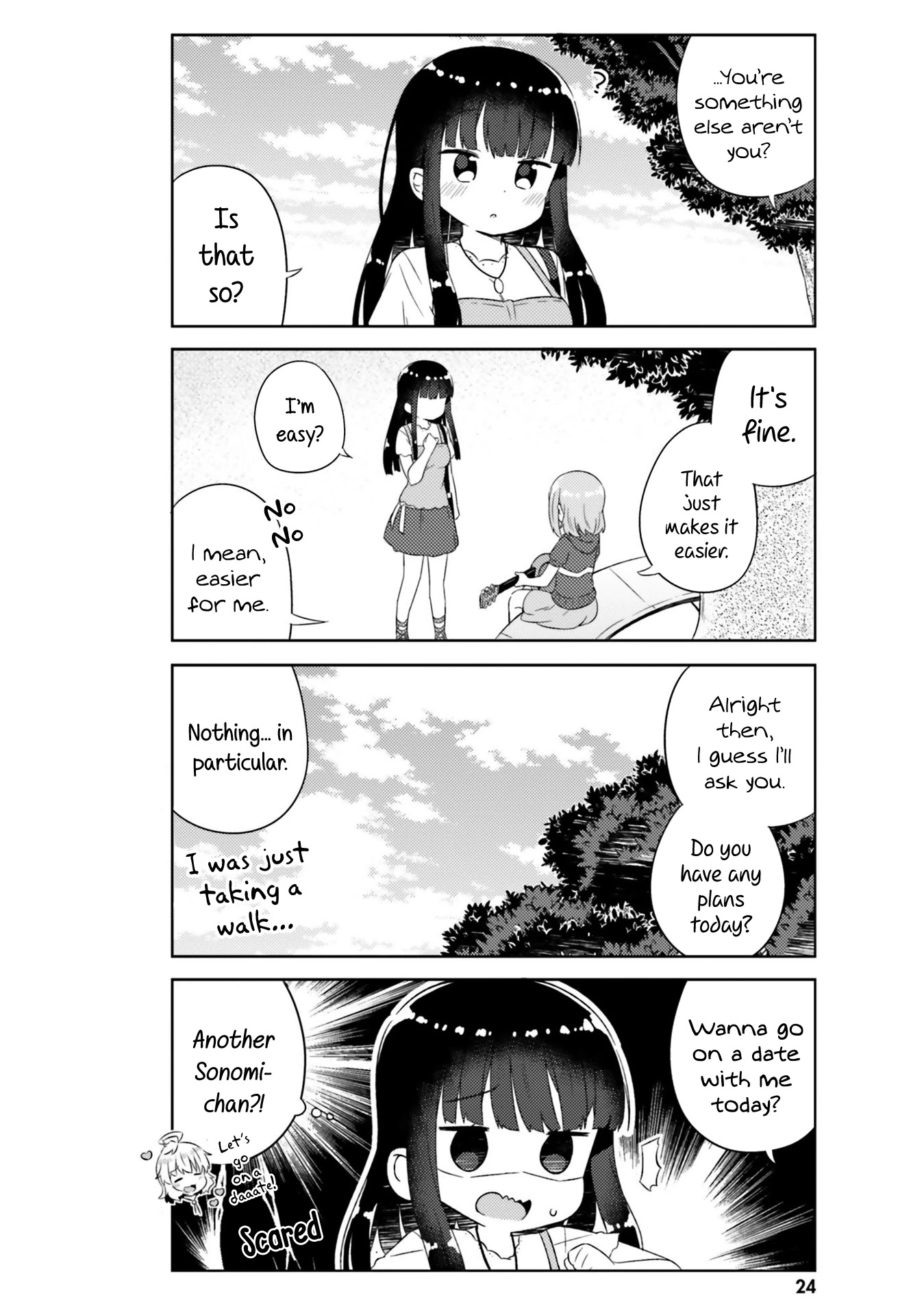 She Gets Girls Everyday. Chapter 20 page 5 - Chapter 20: A Guitarist Who Sings Love