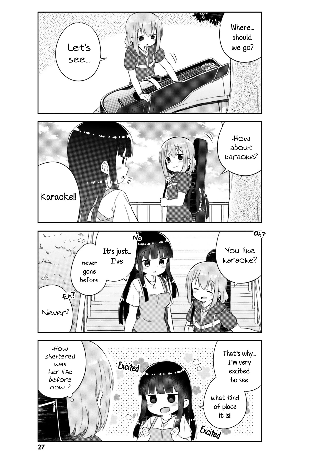 She Gets Girls Everyday. Chapter 20 page 8 - Chapter 20: A Guitarist Who Sings Love