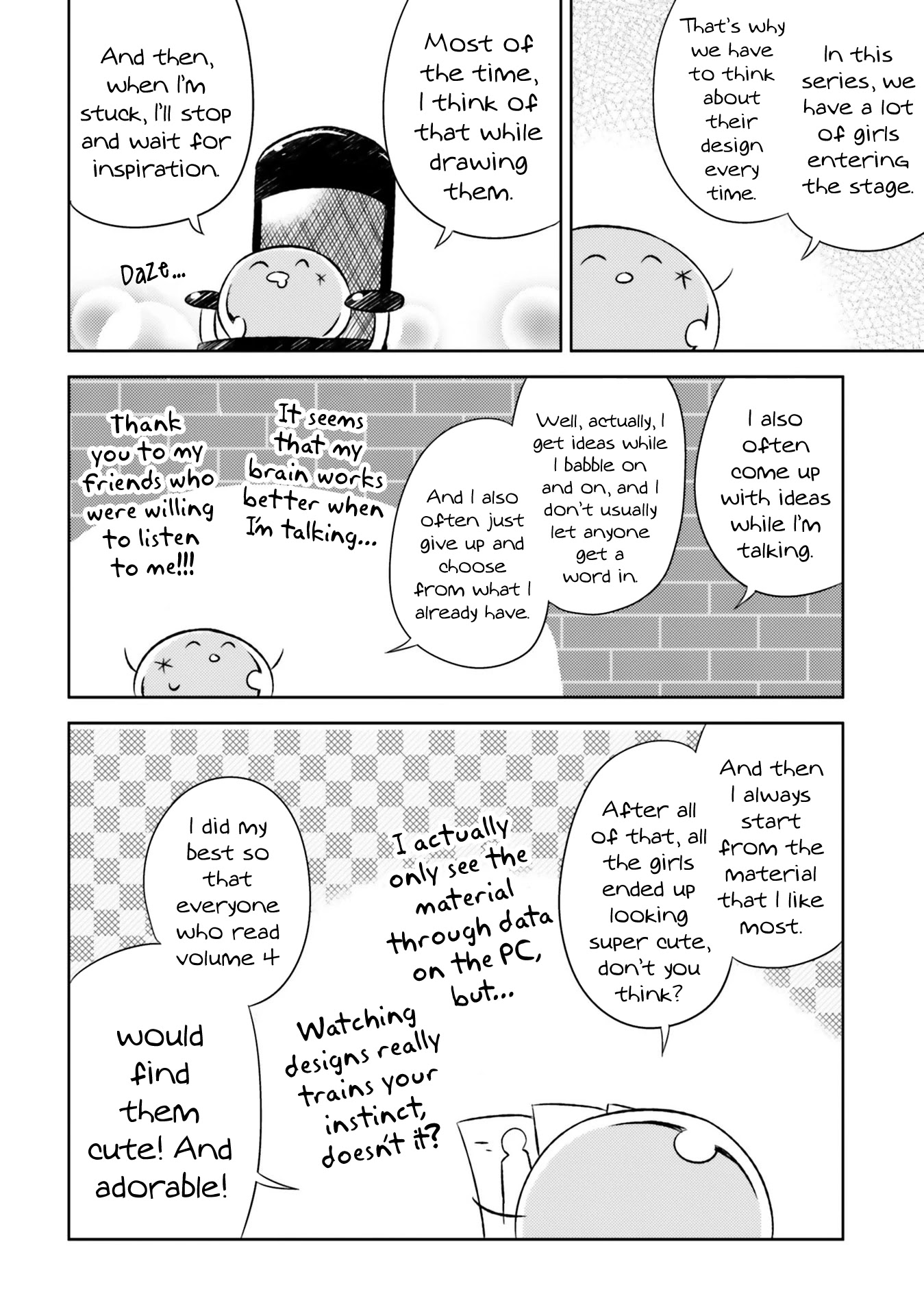 She Gets Girls Everyday. Chapter 24.5 page 4 - Chapter 24.5: Volume 4 Extras