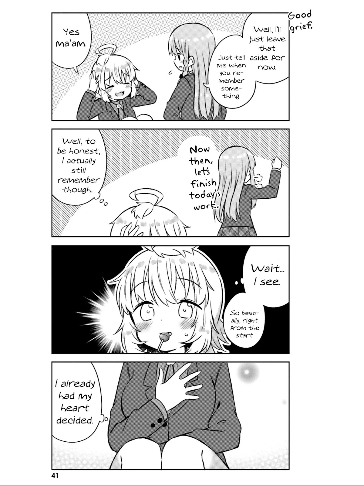 She Gets Girls Everyday. Chapter 27 page 6 - Chapter 27: Just Like in the Past