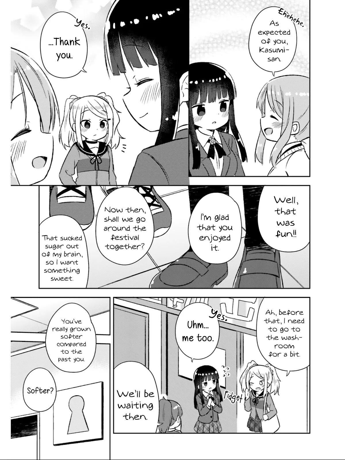 She Gets Girls Everyday. Chapter 28 page 12 - Chapter 28: Ever Since "That Day"