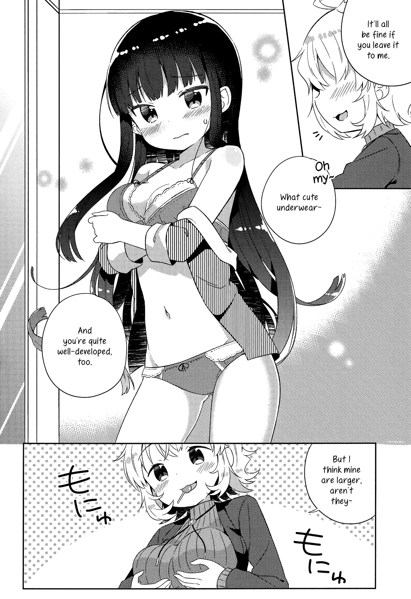 She Gets Girls Everyday. Chapter 3 page 10 - Chapter 3: The Yuri Queen Appears.
