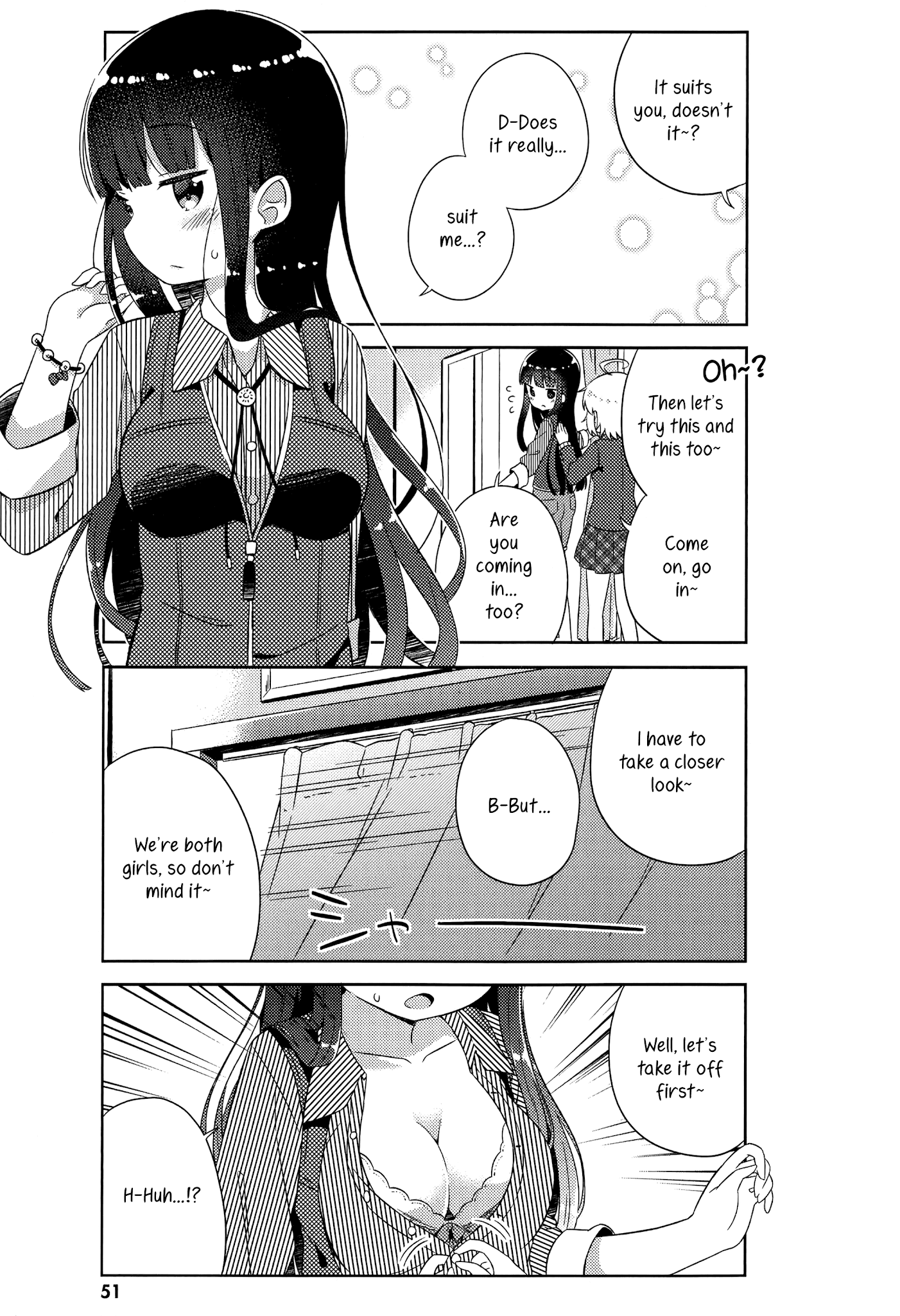 She Gets Girls Everyday. Chapter 3 page 9 - Chapter 3: The Yuri Queen Appears.