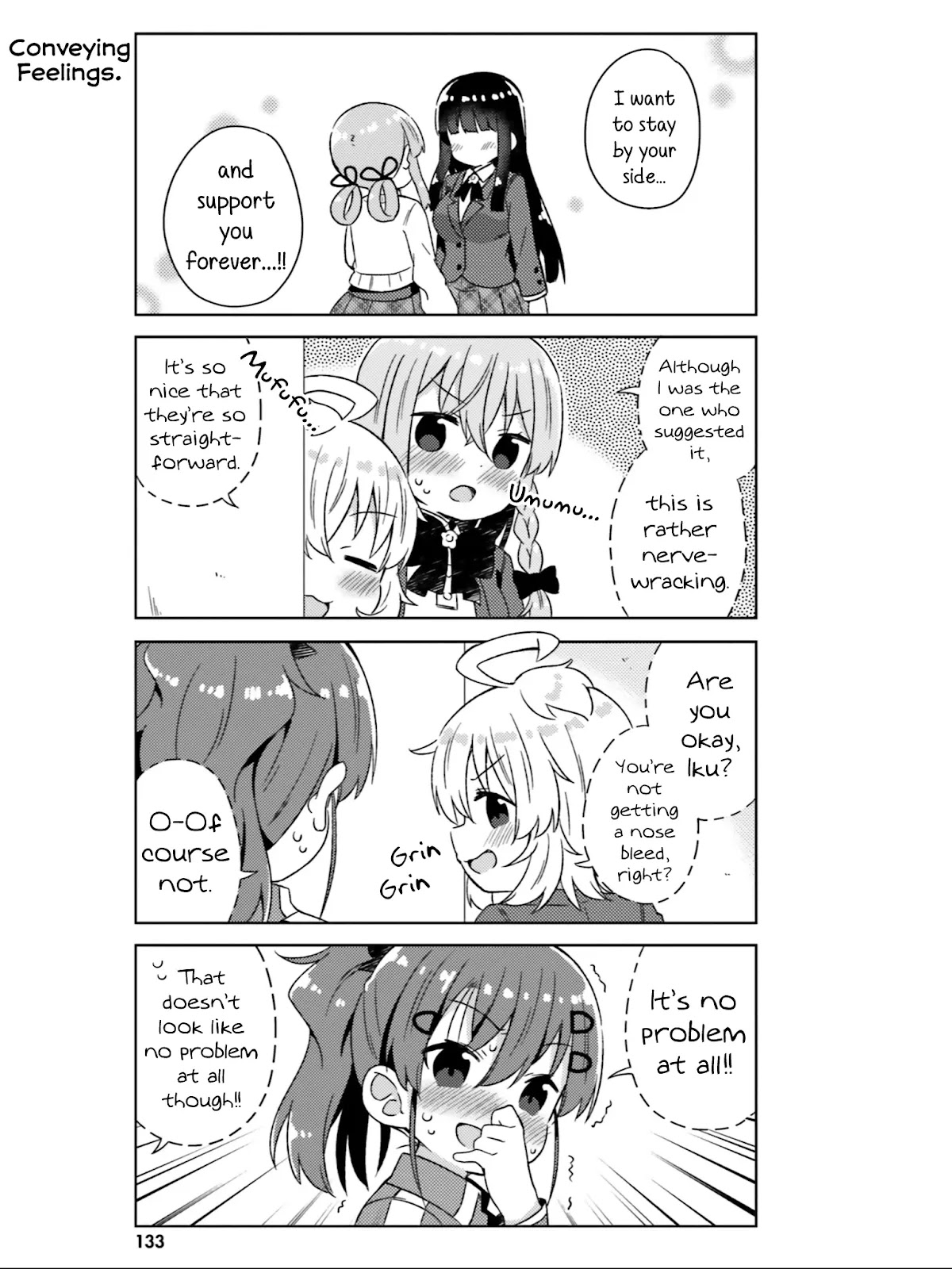She Gets Girls Everyday. Chapter 32.5 page 3 - Chapter 32.5: Volume 5 Extras