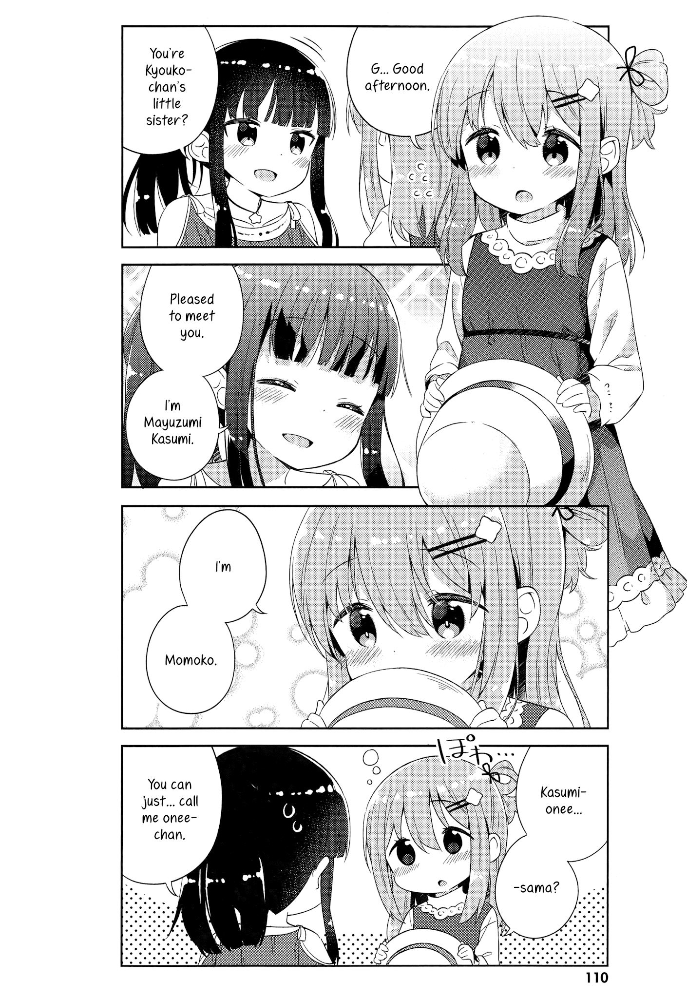 She Gets Girls Everyday. Chapter 6 page 12 - Chapter 6: I'm glad we met.