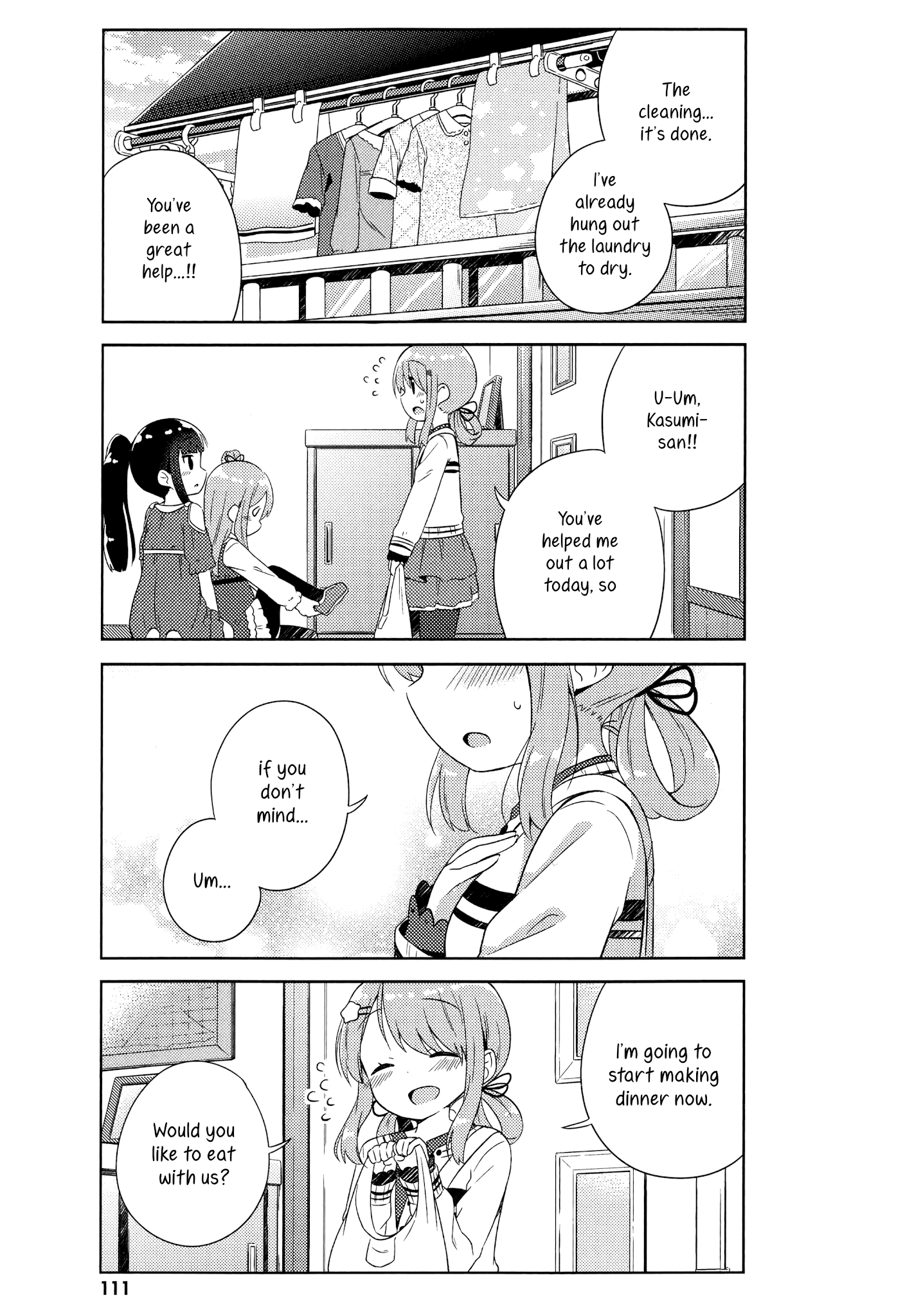 She Gets Girls Everyday. Chapter 6 page 13 - Chapter 6: I'm glad we met.