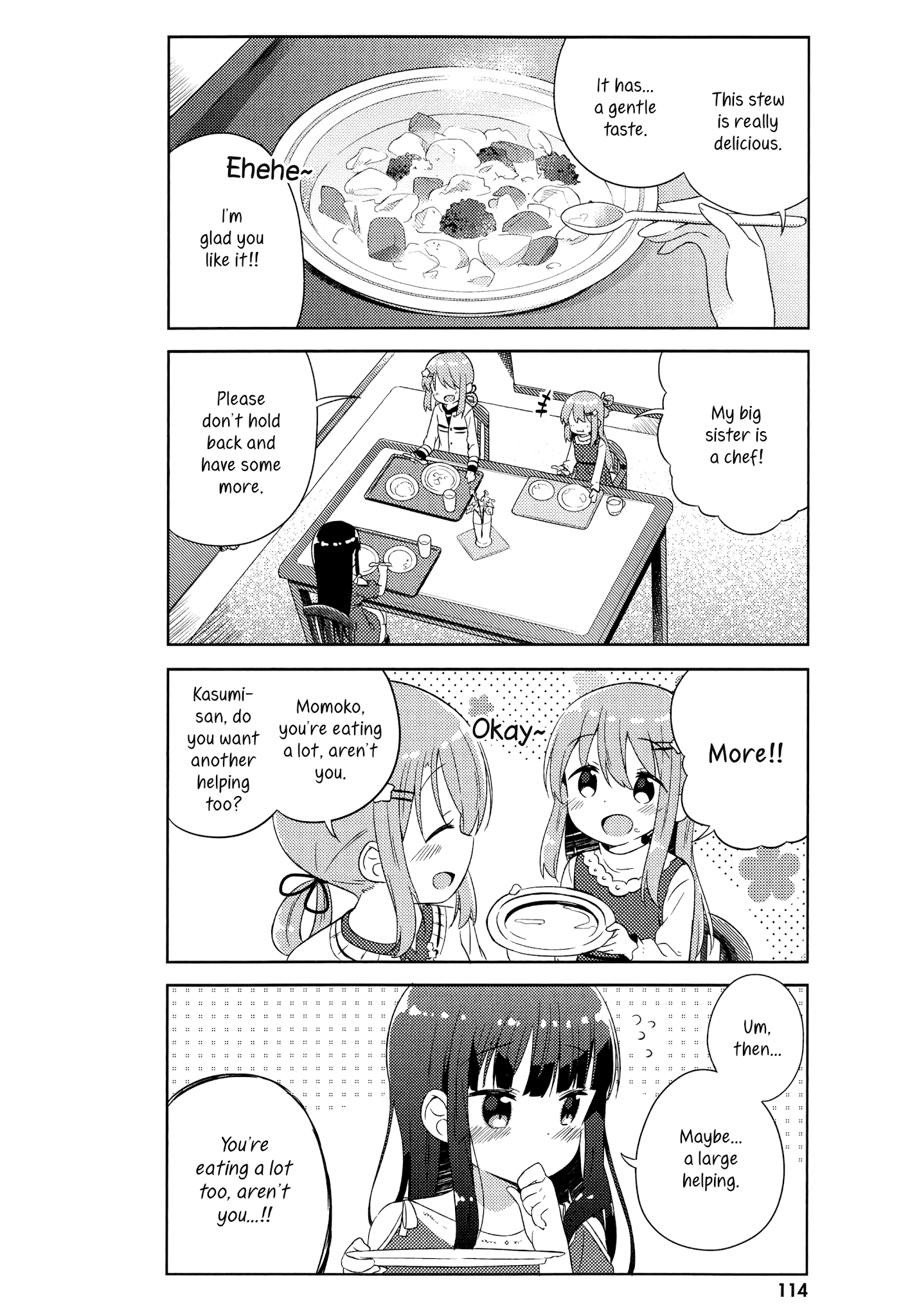 She Gets Girls Everyday. Chapter 6 page 16 - Chapter 6: I'm glad we met.