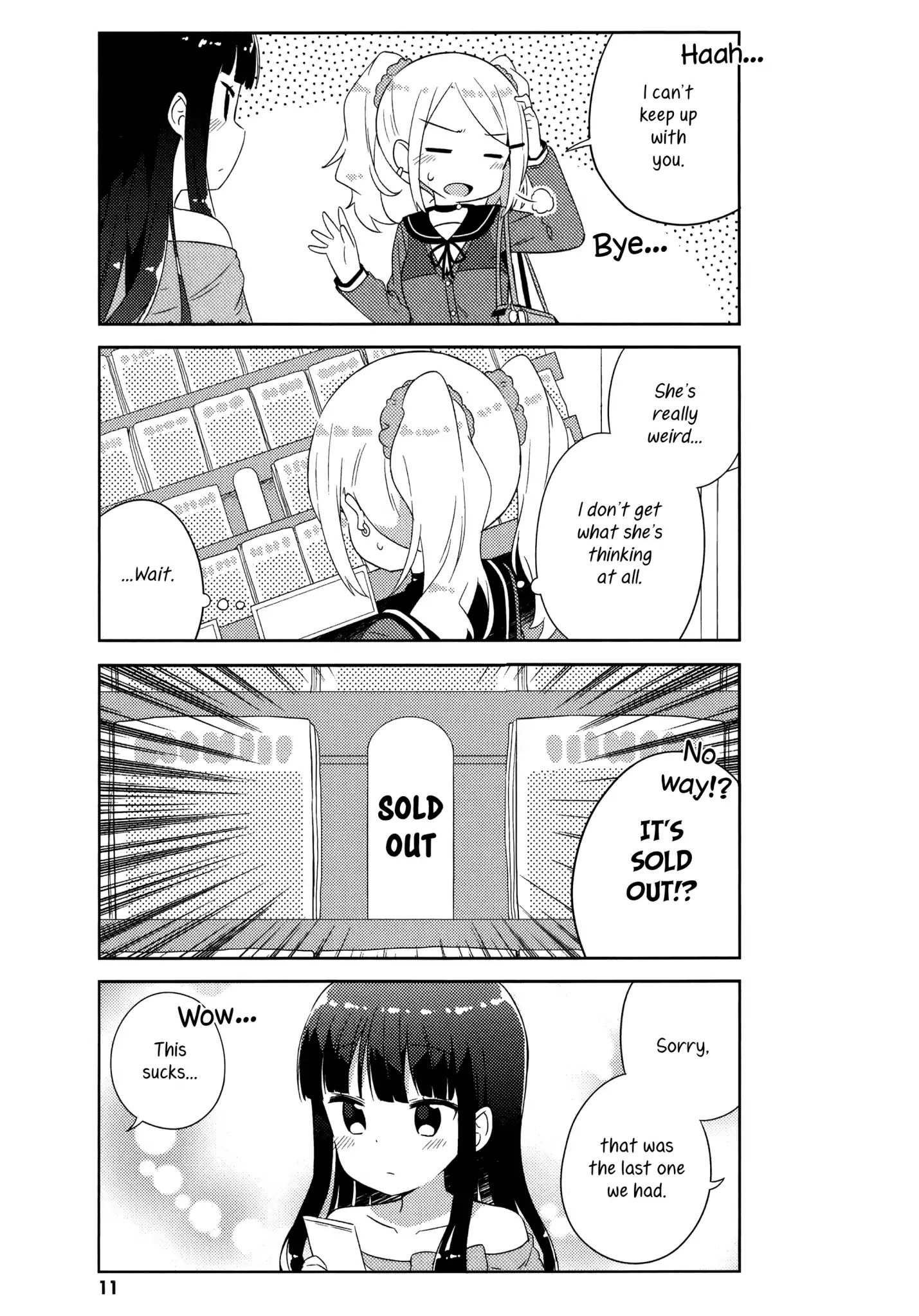 She Gets Girls Everyday. Chapter 7 page 13 - Chapter 7: The gyaru and the gentleman.