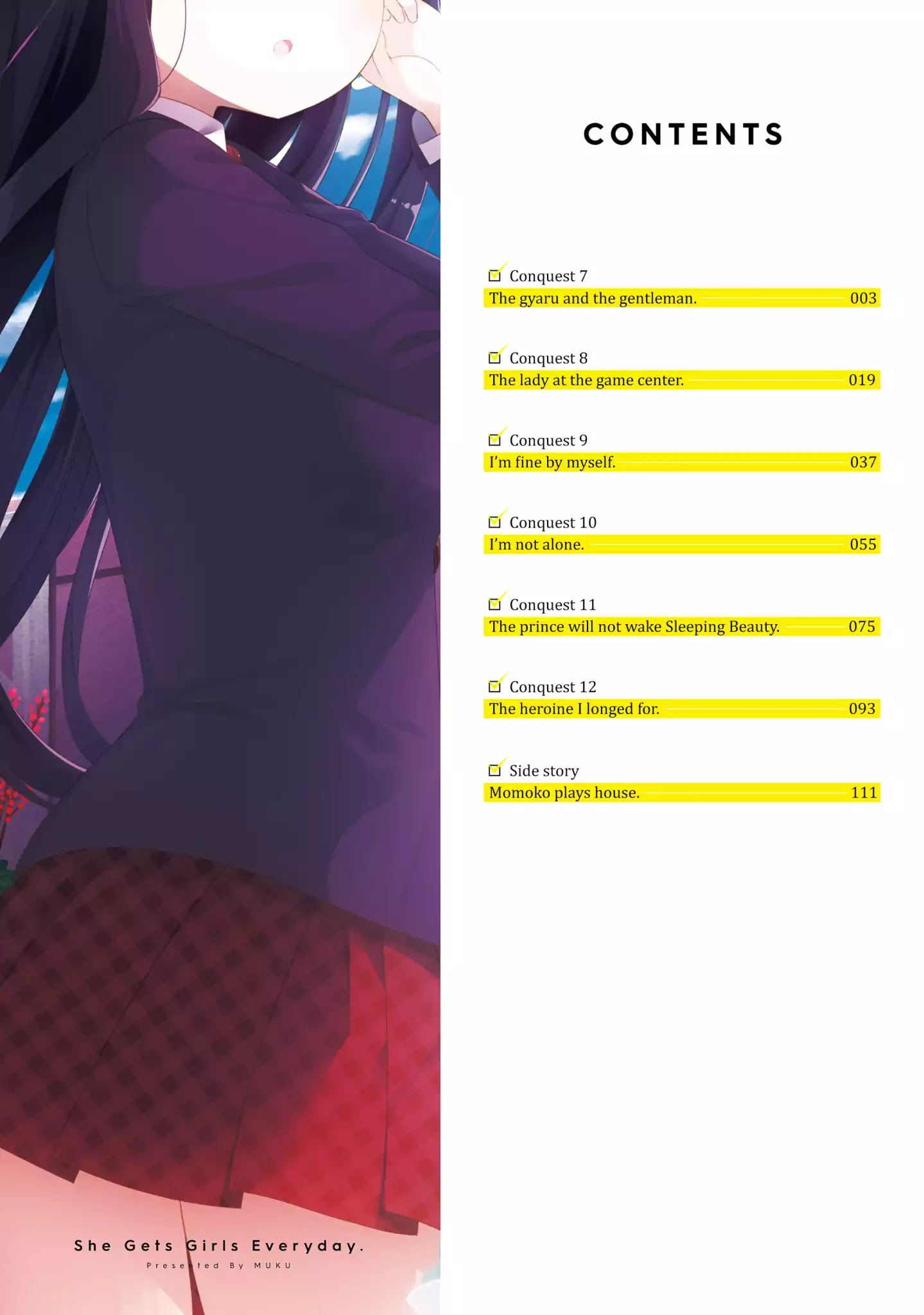 She Gets Girls Everyday. Chapter 7 page 4 - Chapter 7: The gyaru and the gentleman.