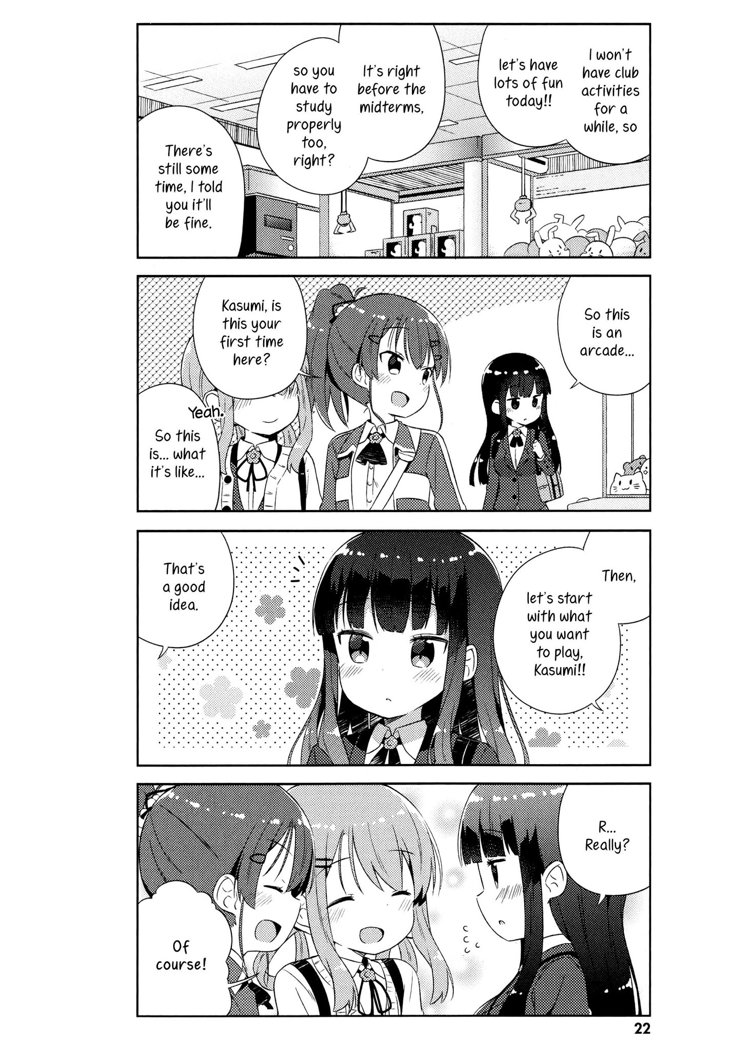 She Gets Girls Everyday. Chapter 8 page 4 - Chapter 8: The lady at the arcade.