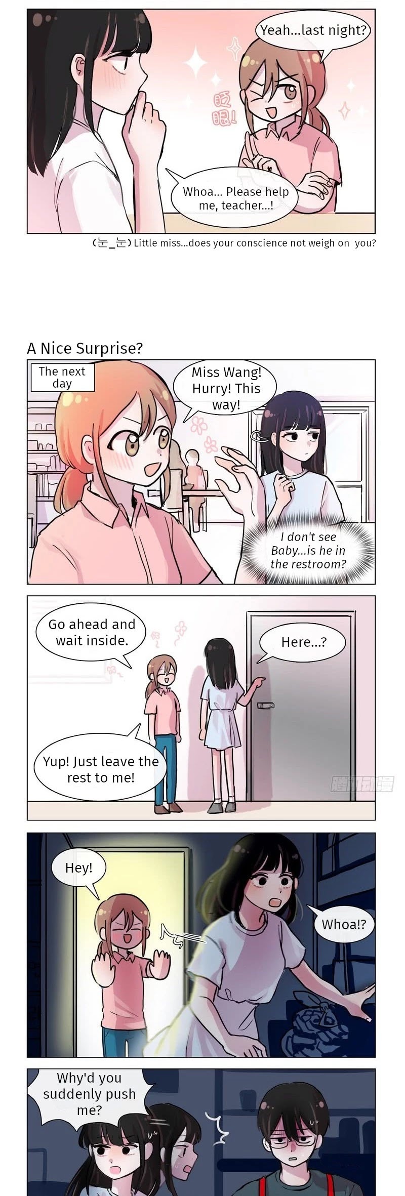 She Hates Me Chapter 20 page 3 - Chapter 20: Helped Her!
