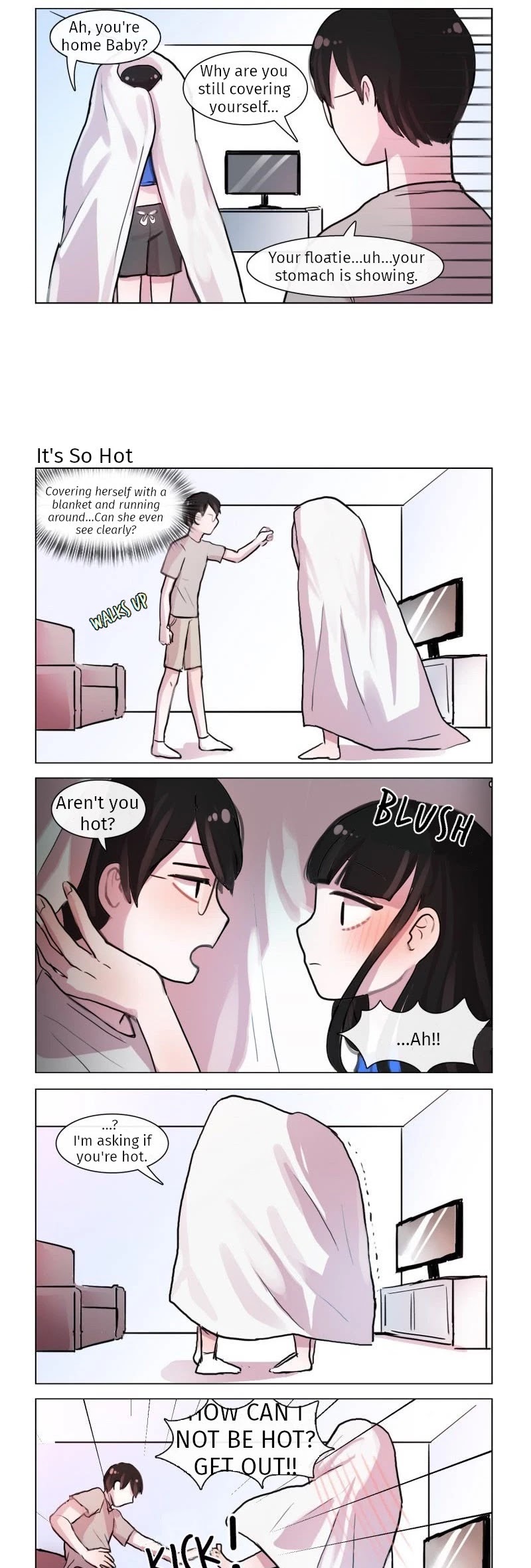 She Hates Me Chapter 23 page 3 - Chapter 23: Anxious At Home