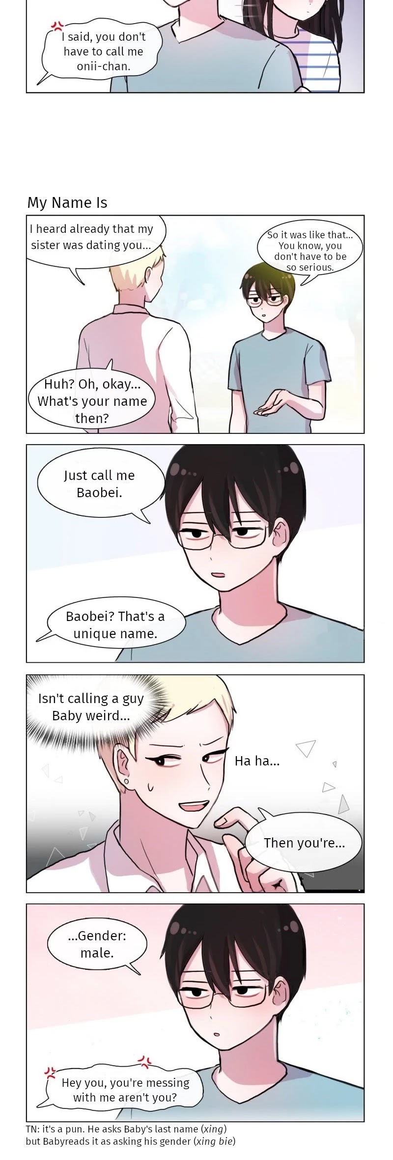 She Hates Me Chapter 24 page 4 - Chapter 24: A Familiar Stranger