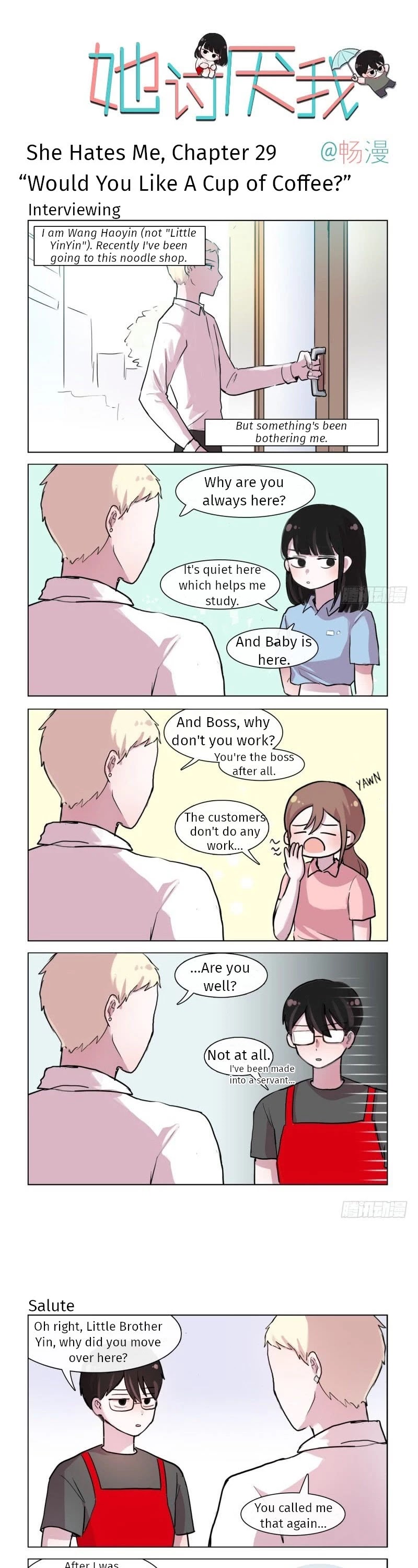 She Hates Me Chapter 29 page 1 - Chapter 29: Would You Like A Cup of Coffee?