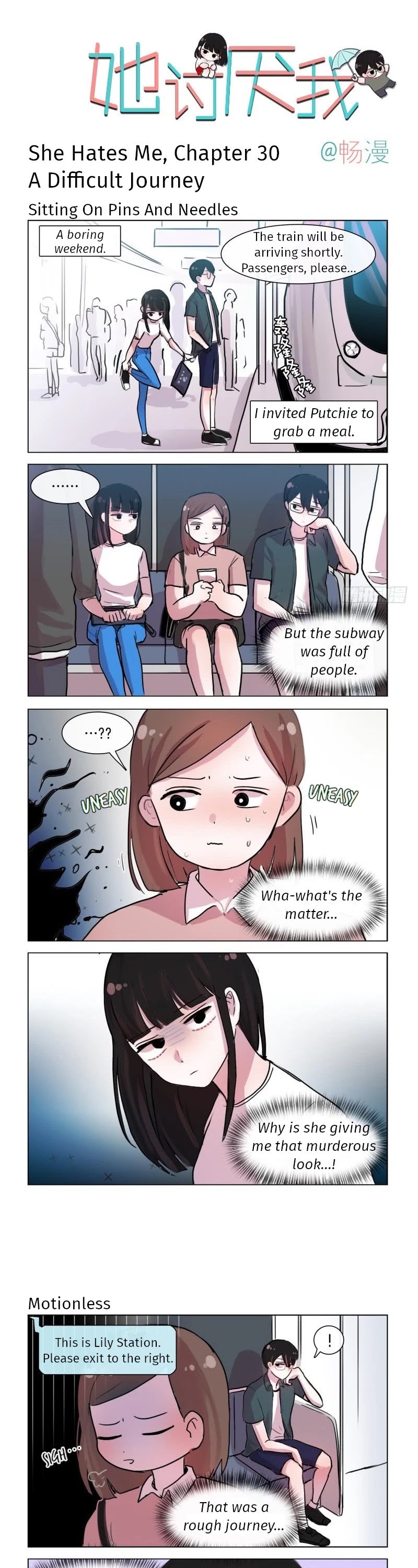 She Hates Me Chapter 30 page 1 - Chapter 30: A Difficult Journey