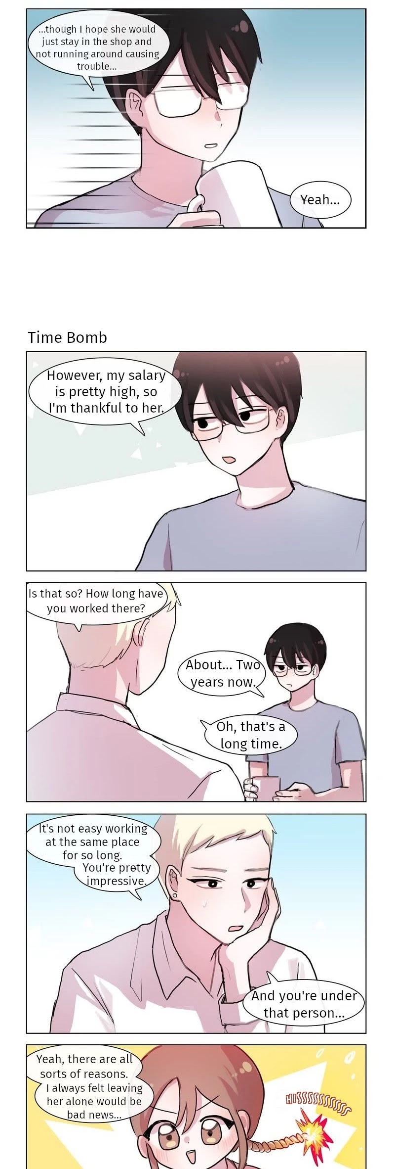She Hates Me Chapter 35 page 3 - Chapter 35: A Little Bomb