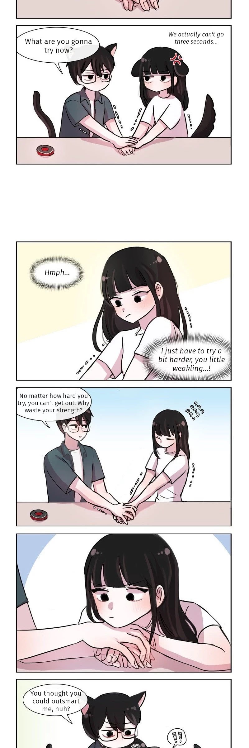 She Hates Me Chapter 41 page 3 - Chapter 41: It's Their Natural Instinct, Probably