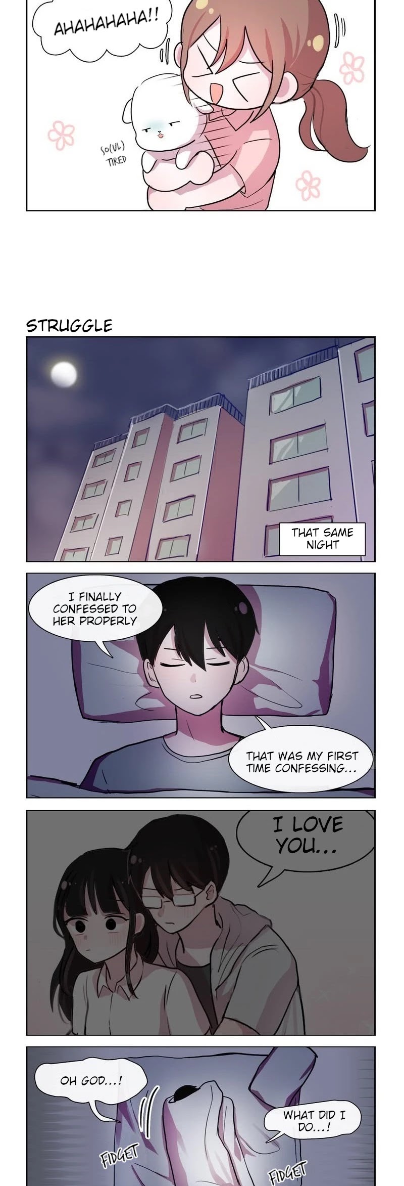 She Hates Me Chapter 48 page 3 - Chapter 48: When You're Lying In Bed And Can't Fall Asleep