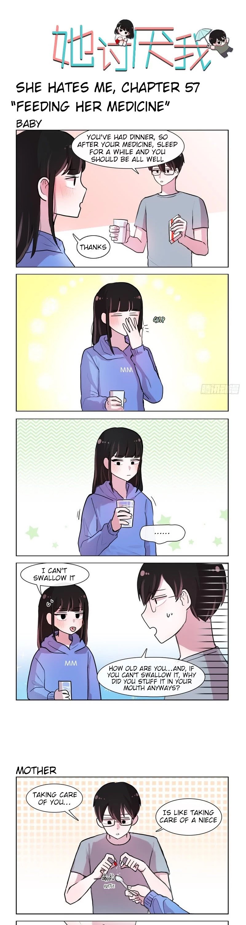 She Hates Me Chapter 57 page 1 - Chapter 57: Feeding Her Medicine