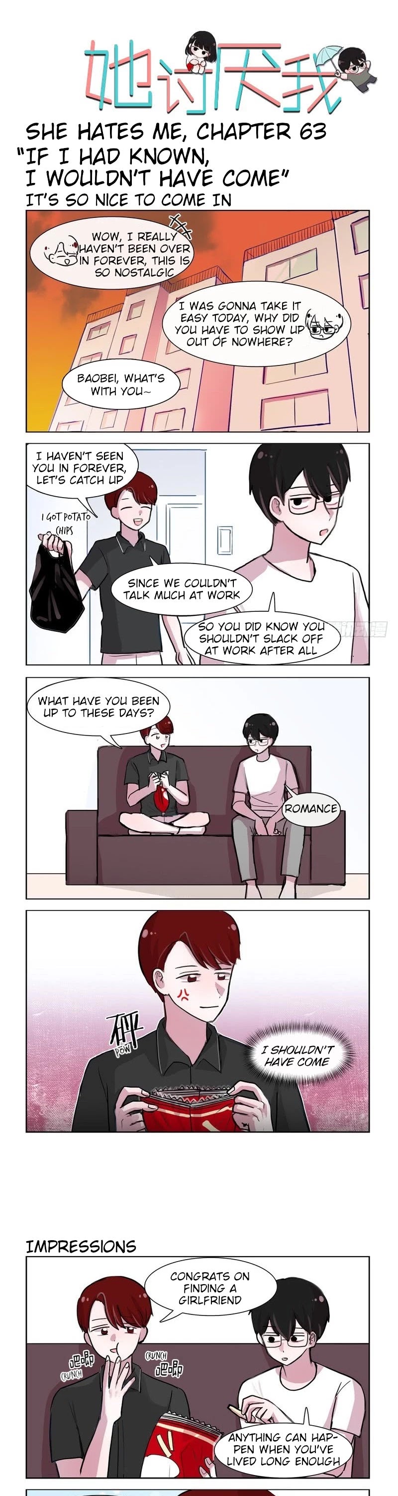 She Hates Me Chapter 63 page 1 - Chapter 63: If I Had Known, I Wouldn't Have Come