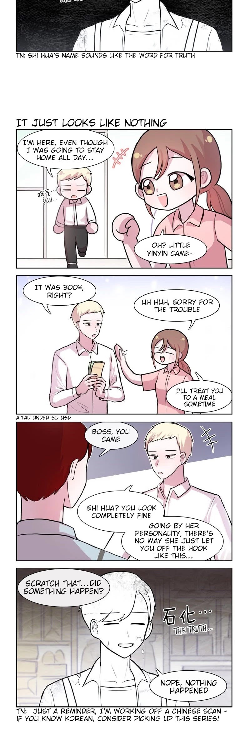She Hates Me Chapter 65 page 4 - Chapter 65: Pink on the Outside, Black on the Inside