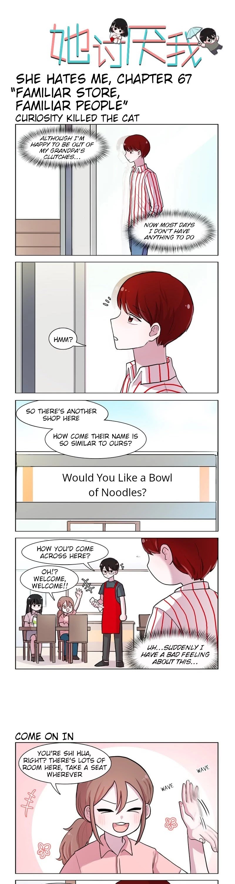 She Hates Me Chapter 67 page 1 - Chapter 67: Familiar Store, Familiar People