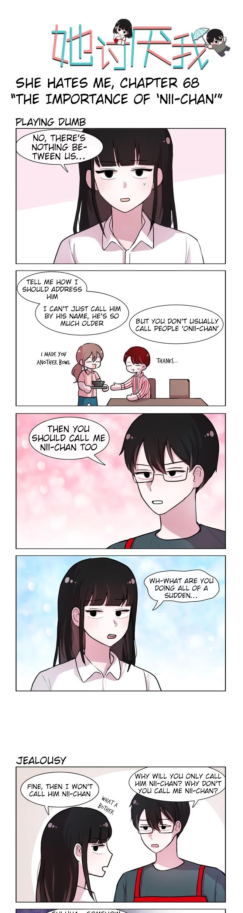 She Hates Me Chapter 68 page 1 - Chapter 68: The Importance of ‘Nii-chan’