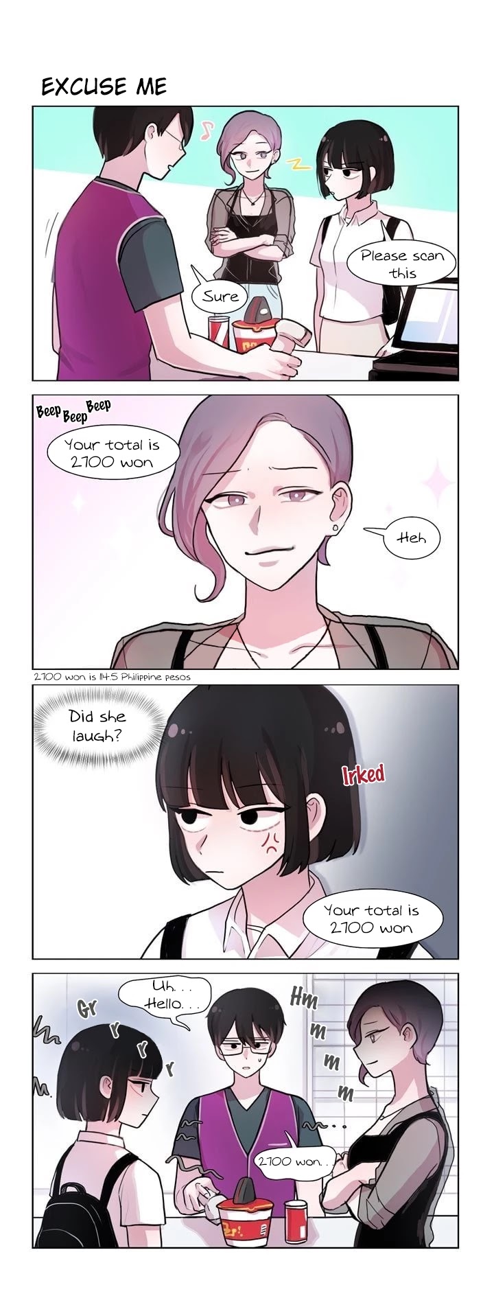 She Hates Me Chapter 79 page 3 - Chapter 79: On Instinct