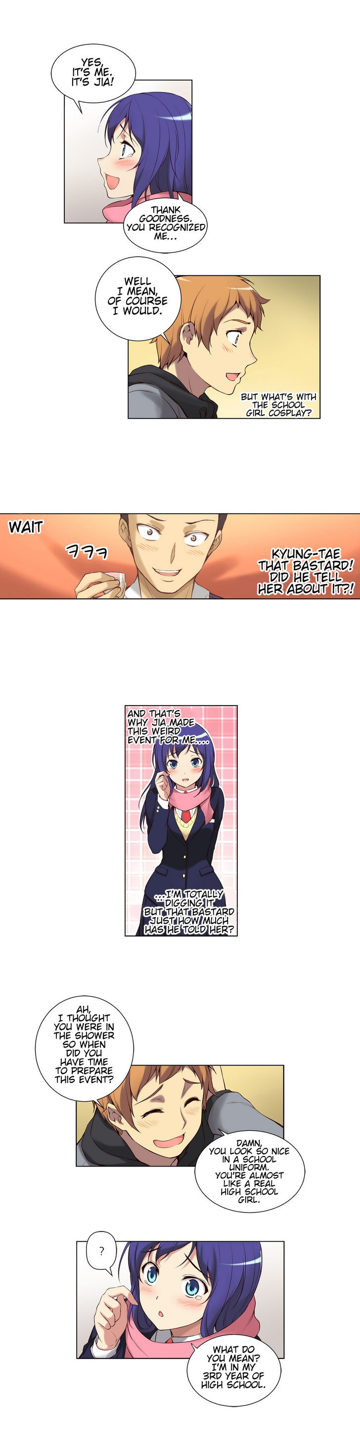 She Is Young Chapter 2 page 4 - Chapter 2 : It's Me. Me I Say!