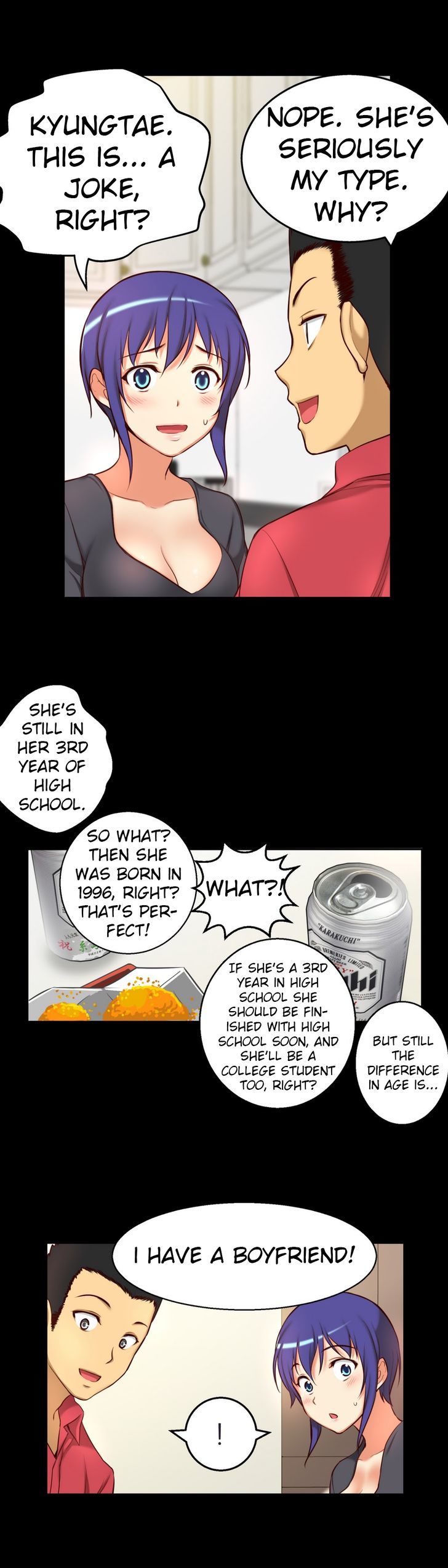 She Is Young Chapter 28 page 6 - Chapter 28 : it's a nice place so let's go