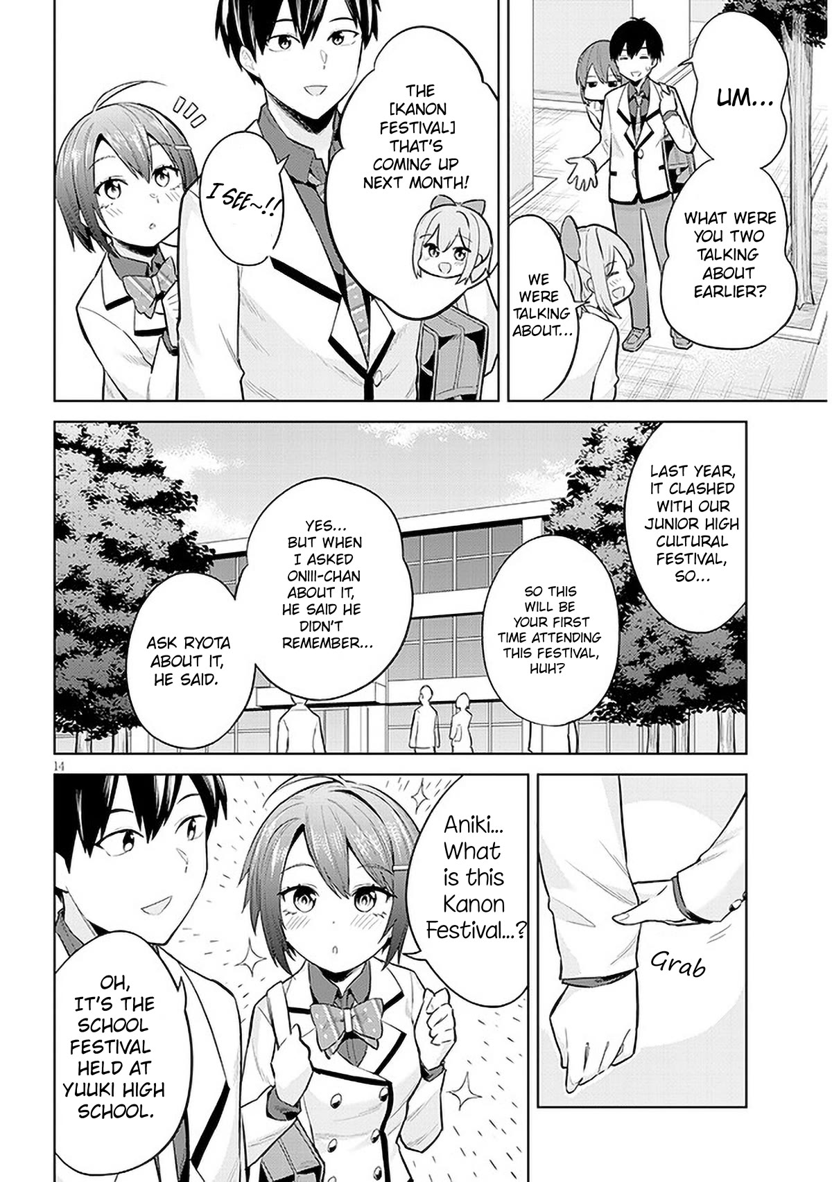 She Was Actually My Stepsister Chapter 11 page 14 - Chapter 11