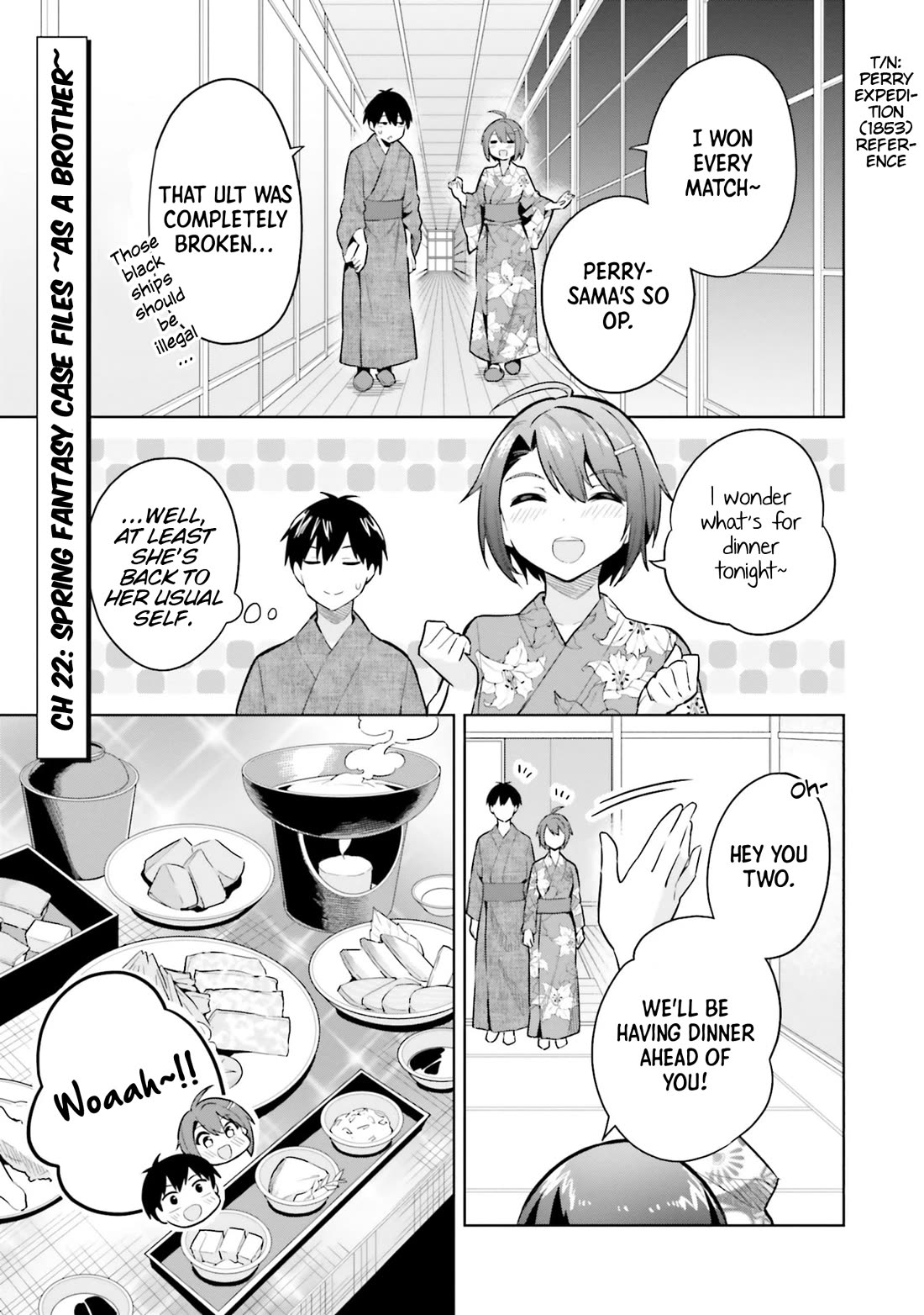 She Was Actually My Stepsister Chapter 22 page 1 - Chapter 22